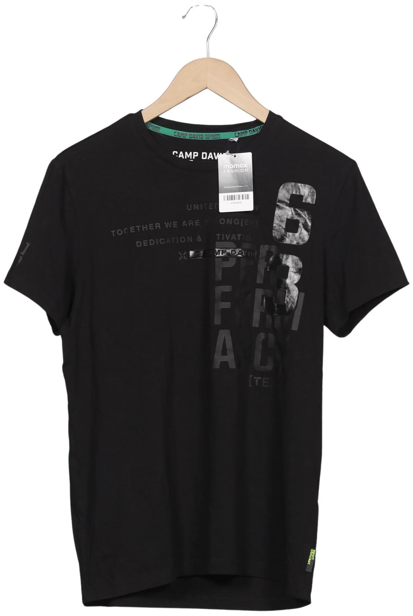

Camp David Herren T-Shirt, schwarz, Gr. 48