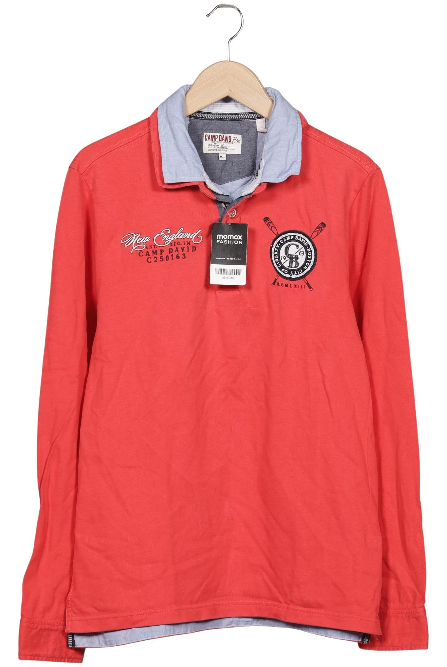 

Camp David Herren Poloshirt, rot, Gr. 48