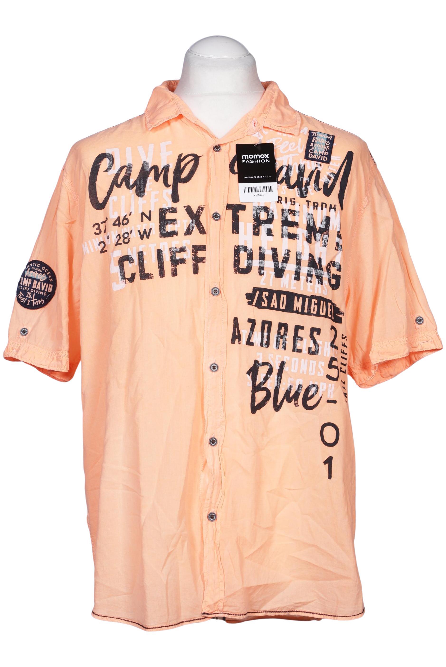 

Camp David Herren Hemd, orange, Gr. 54
