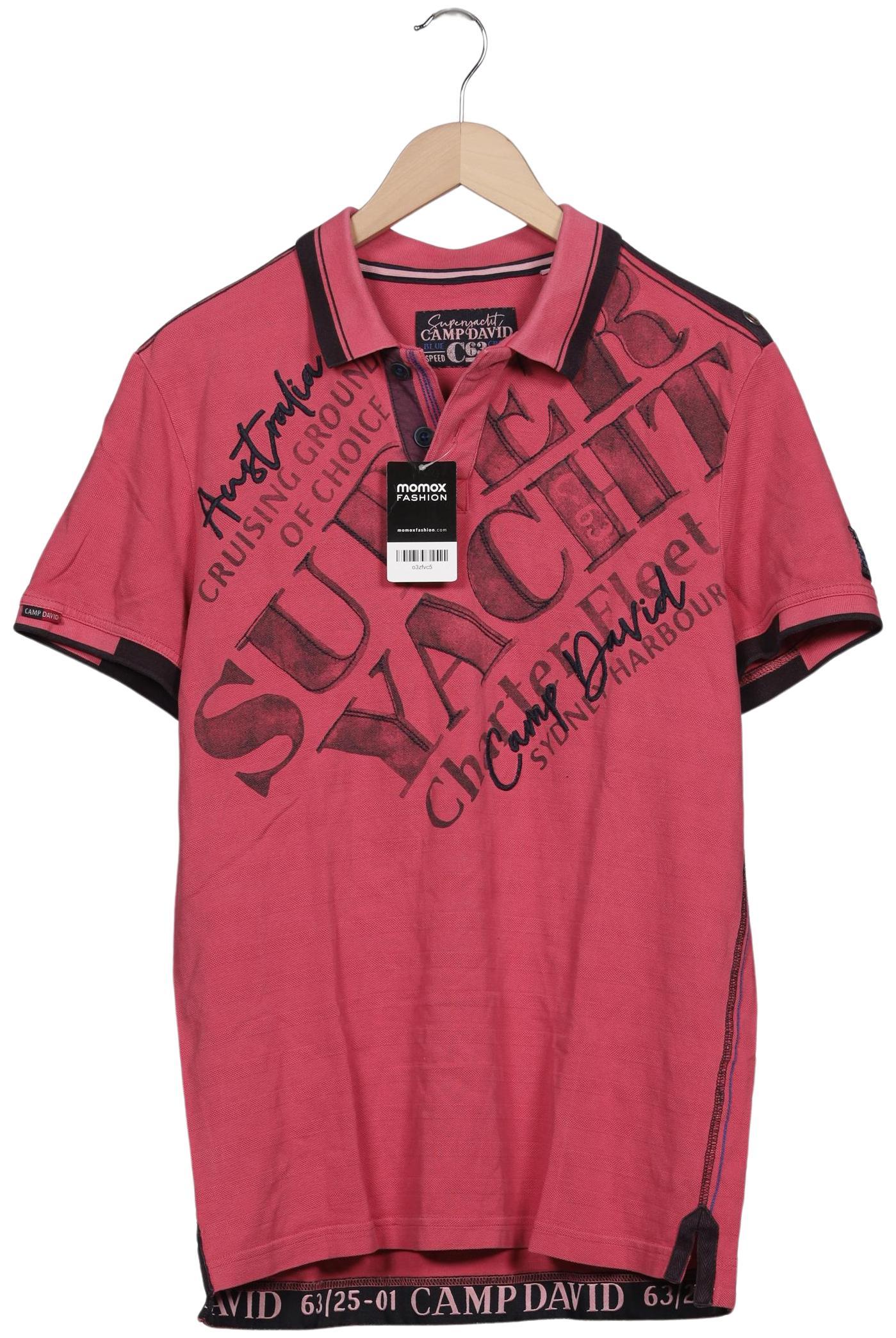 

Camp David Herren Poloshirt, pink, Gr. 52