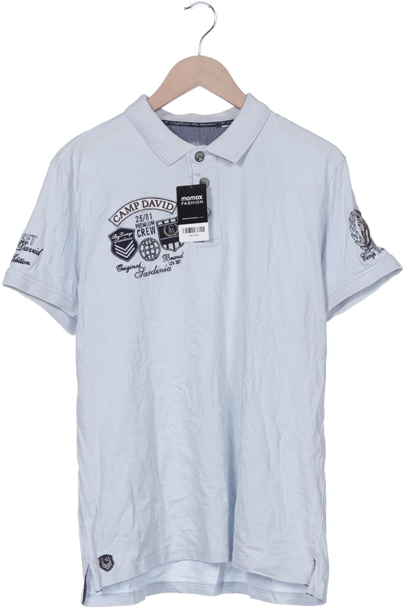 

Camp David Herren Poloshirt, hellblau, Gr. 52