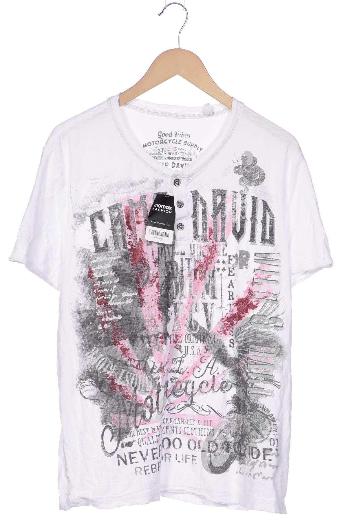 

Camp David Herren T-Shirt, weiß