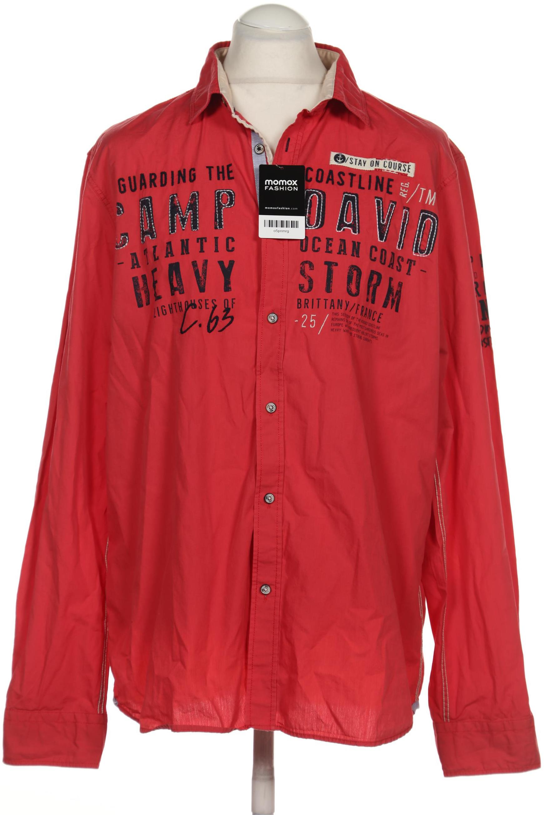 

Camp David Herren Hemd, pink