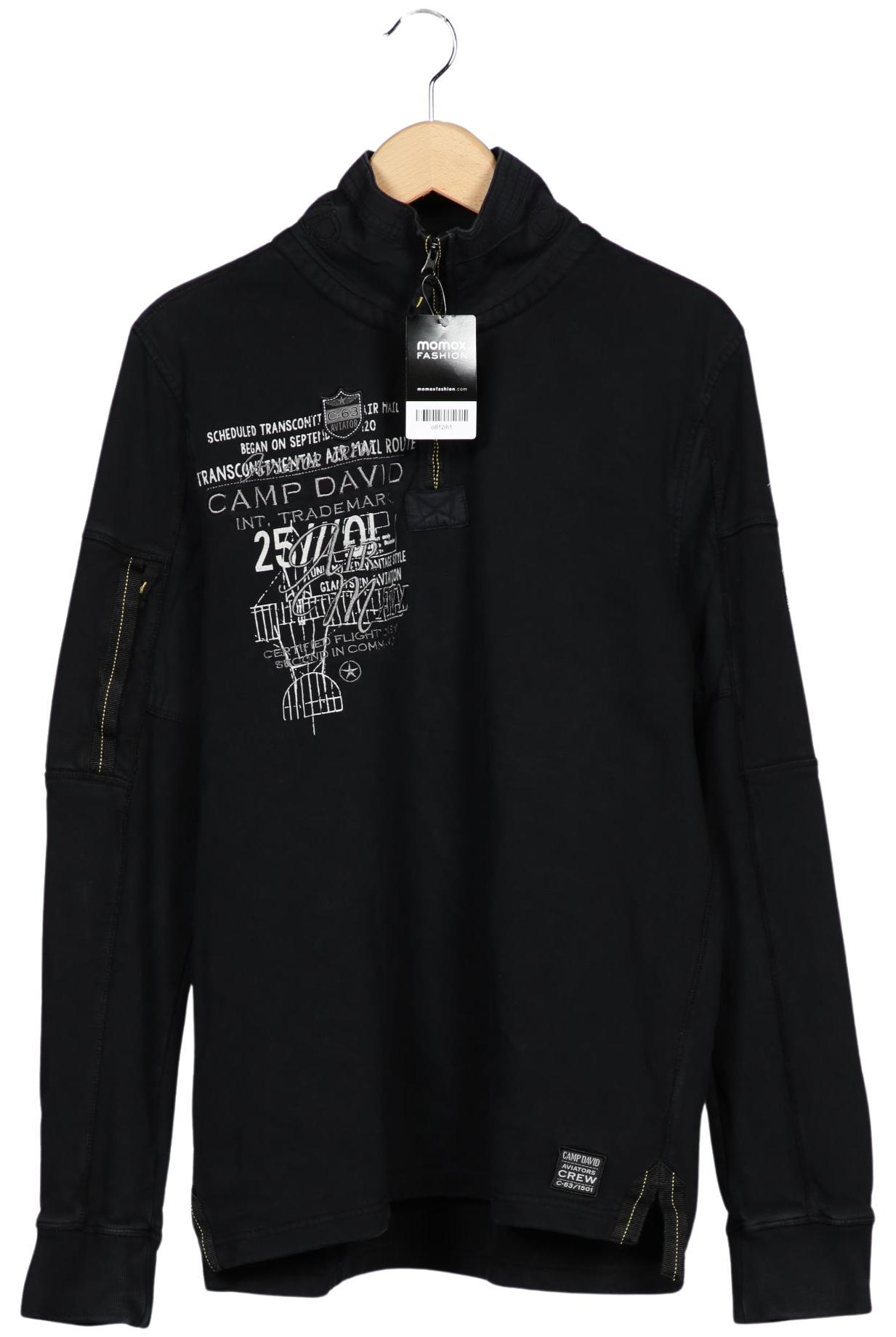 

Camp David Herren Sweatshirt, schwarz, Gr. 48