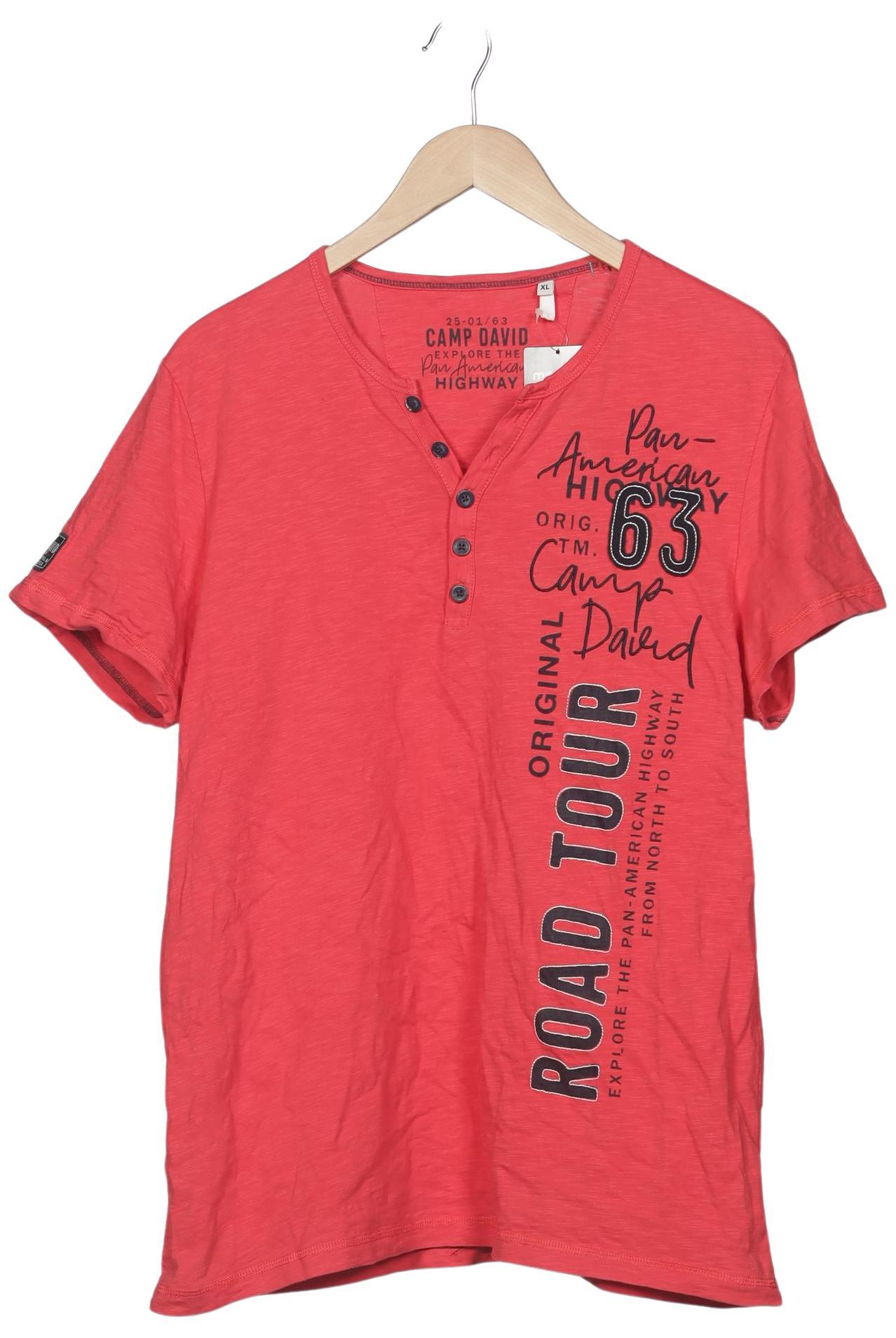 Thumbnail - Camp David Herren T-Shirt, rot, Gr. 54