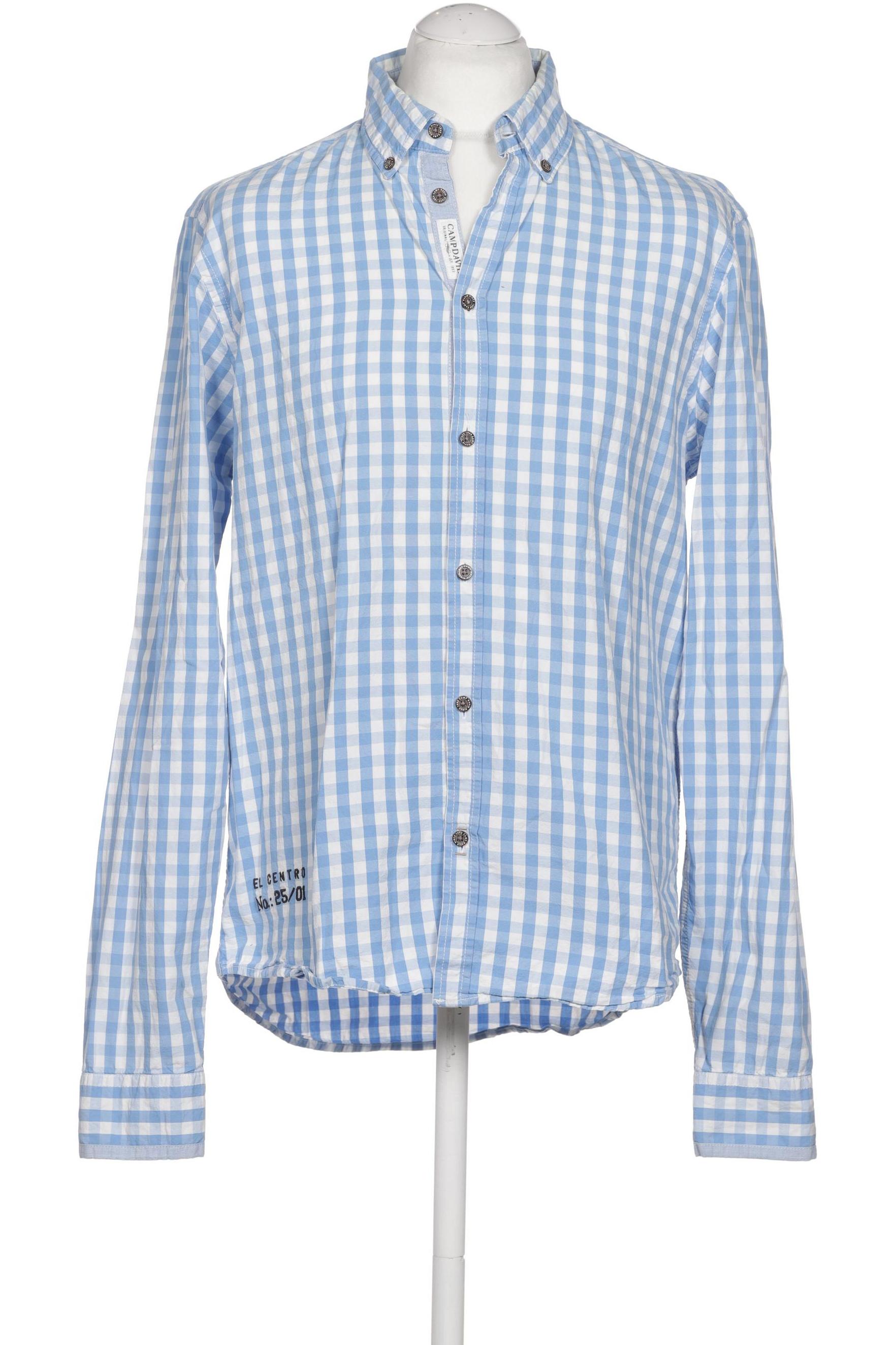 

Camp David Herren Hemd, blau