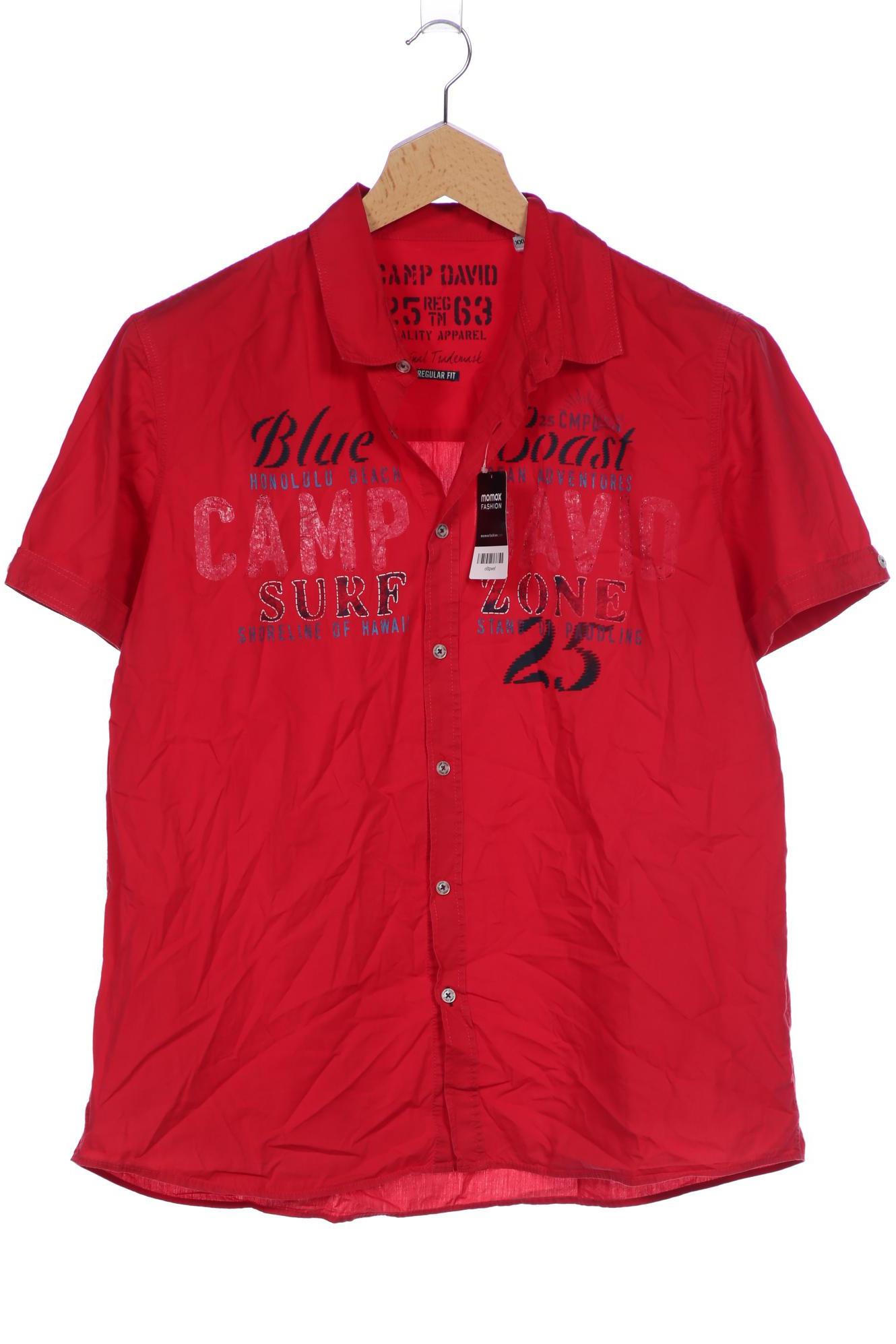 

Camp David Herren Hemd, rot, Gr. 56