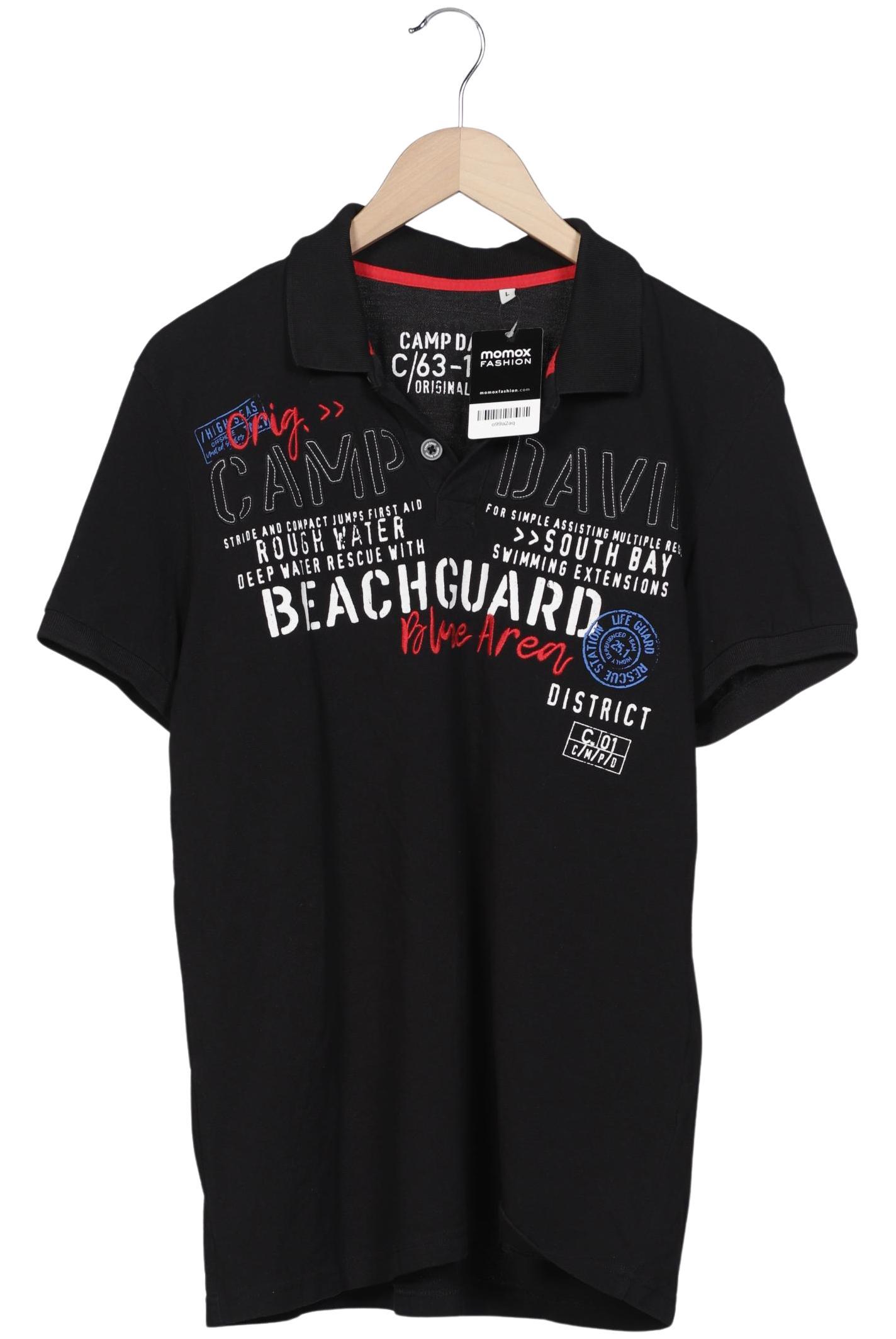 

Camp David Herren T-Shirt, schwarz, Gr. 52