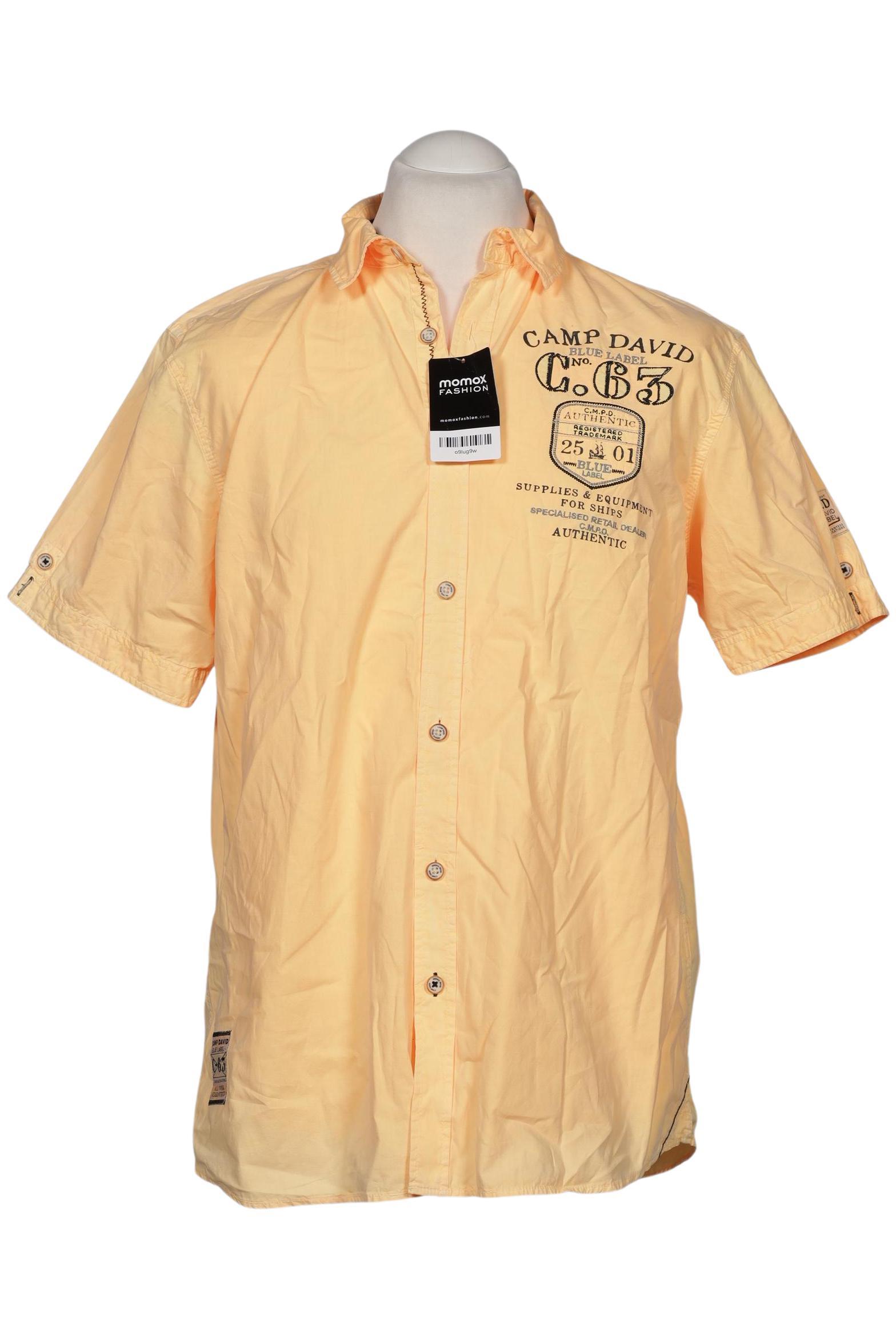 

Camp David Herren Hemd, gelb, Gr. 52