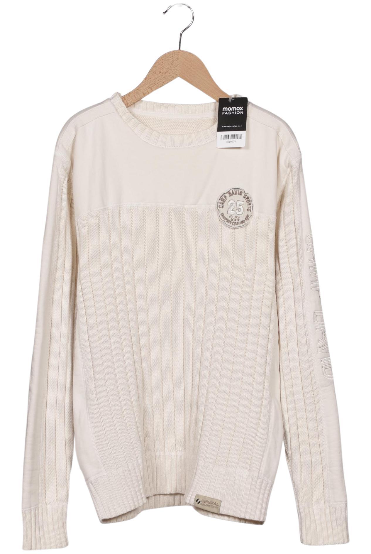 

Camp David Herren Pullover, cremeweiß, Gr. 52
