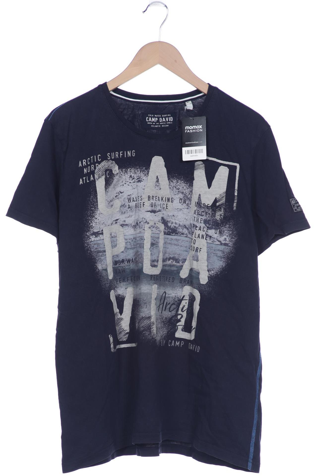 

Camp David Herren T-Shirt, marineblau, Gr. 54