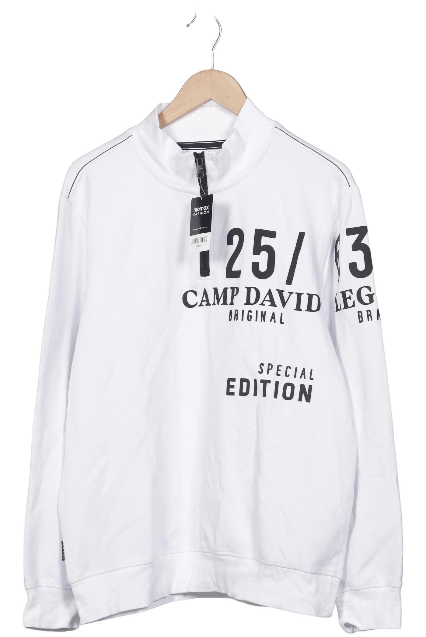 

Camp David Herren Sweatshirt, weiß, Gr. 54
