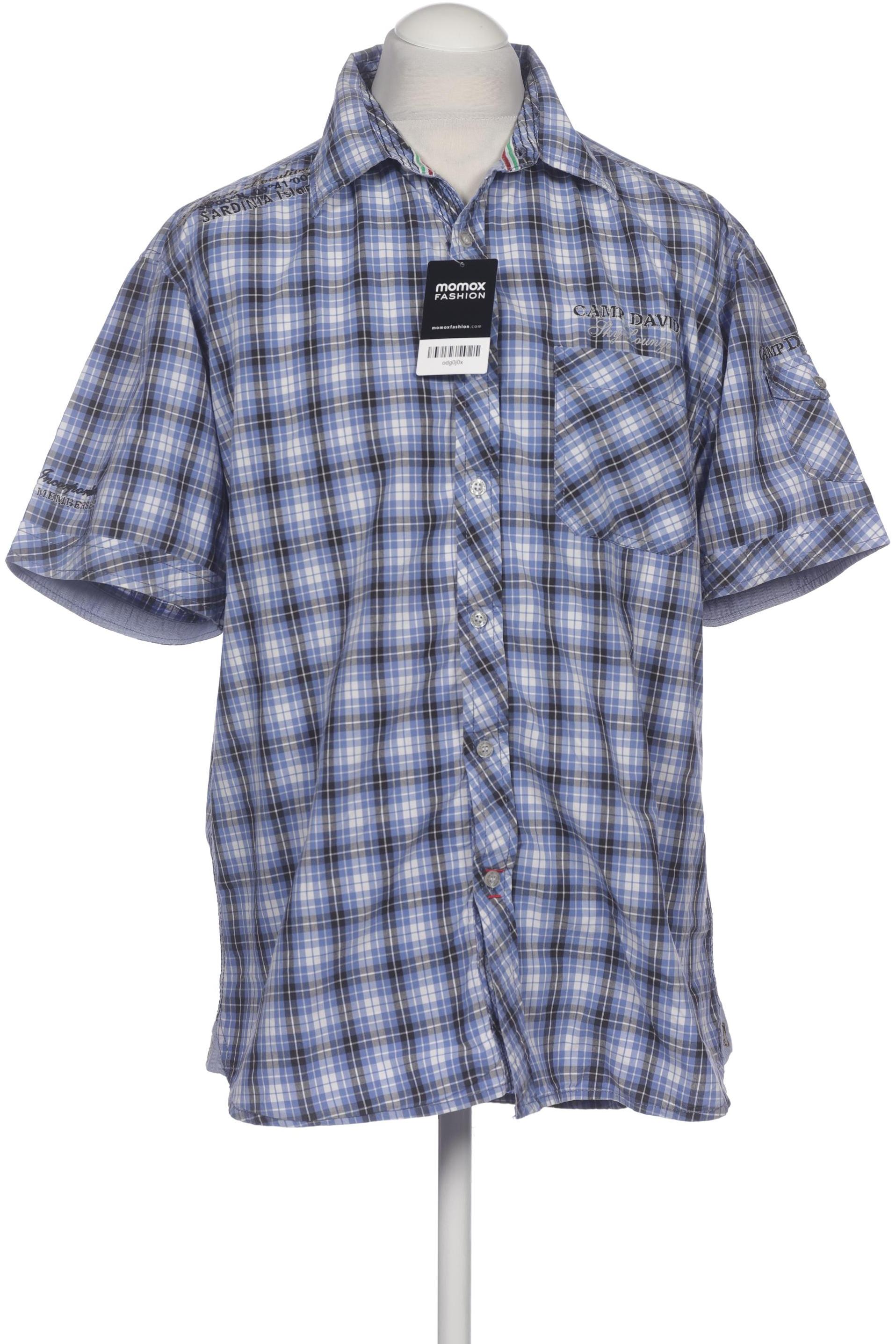 

Camp David Herren Hemd, blau, Gr. 52