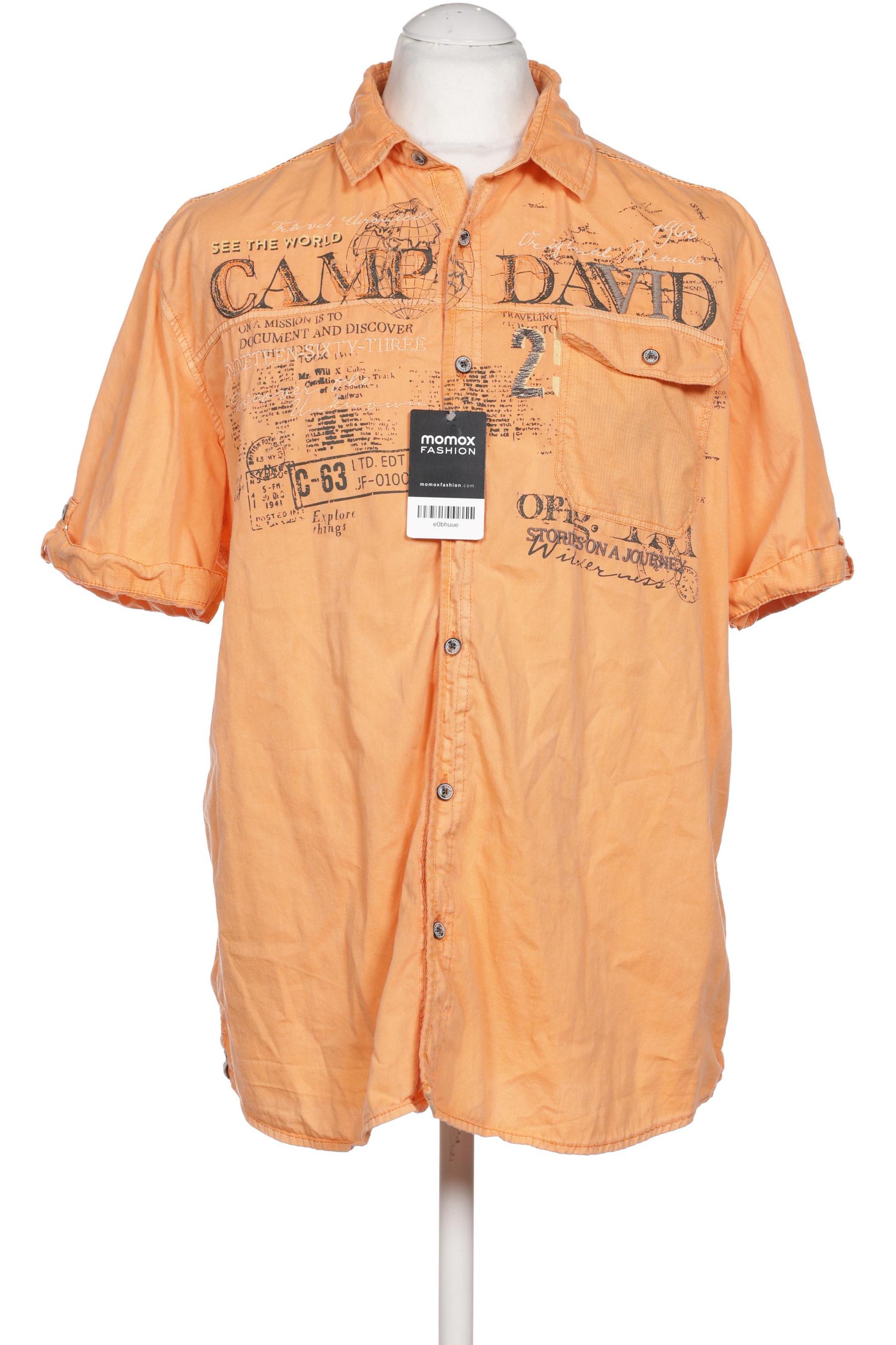 

Camp David Herren Hemd, orange, Gr. 54