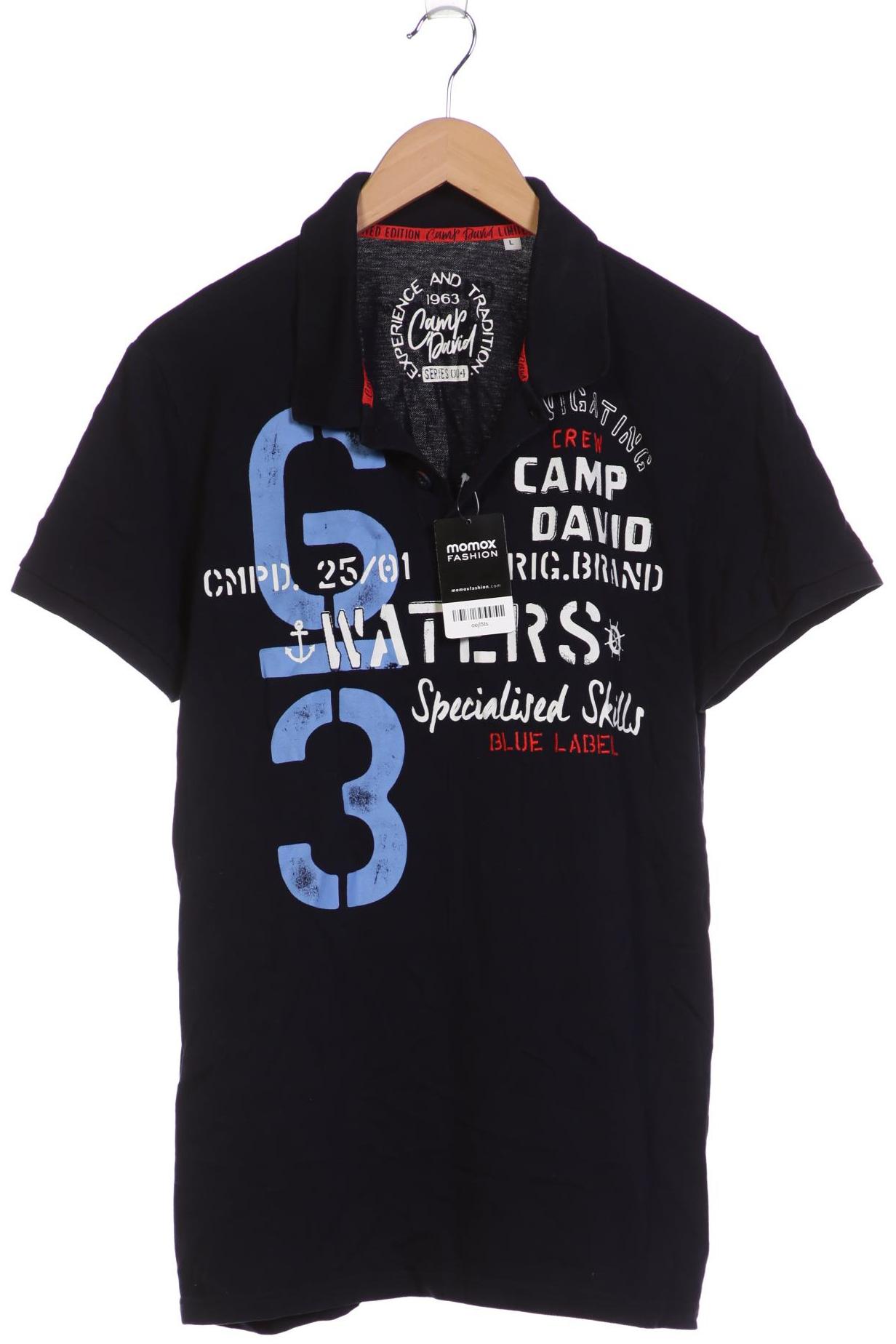 

Camp David Herren Poloshirt, marineblau, Gr. 52