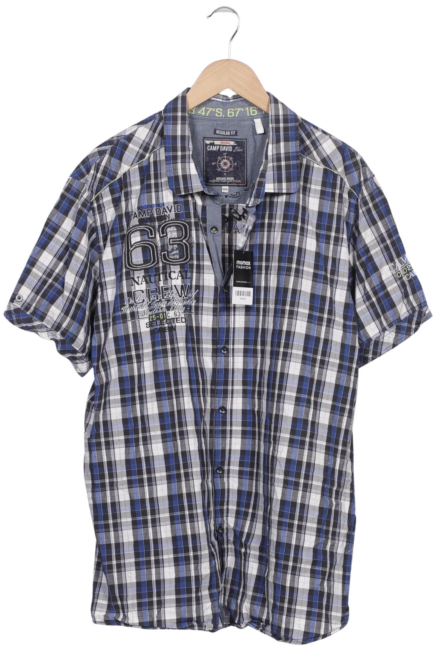 

Camp David Herren Hemd, marineblau, Gr. 58