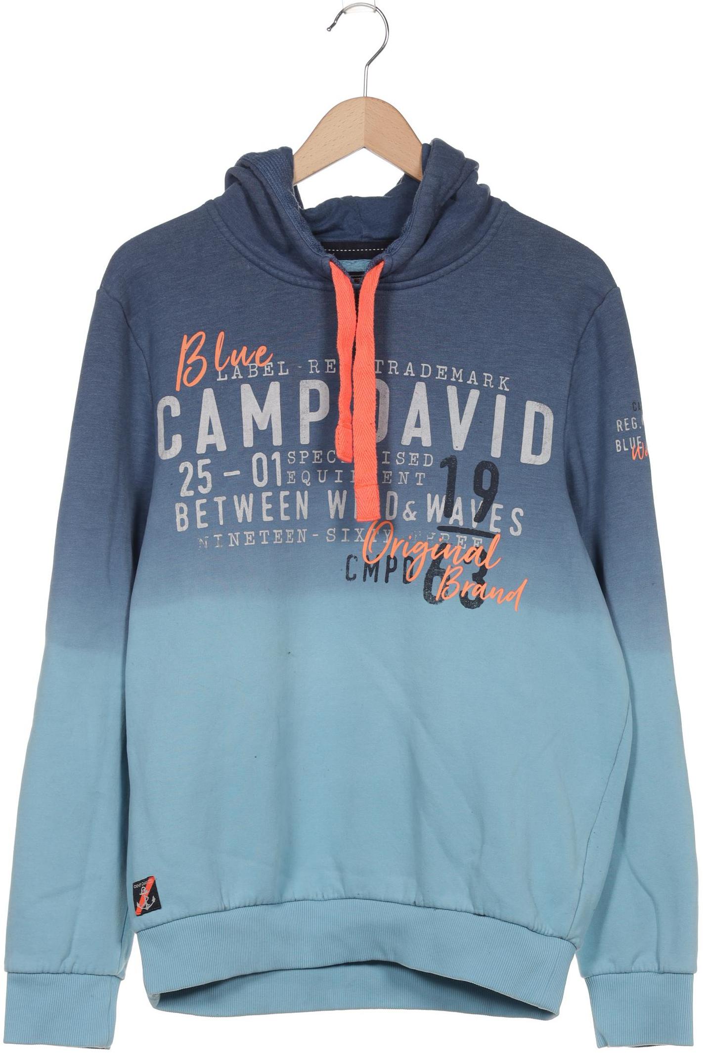 

Camp David Herren Kapuzenpullover, marineblau, Gr. 52
