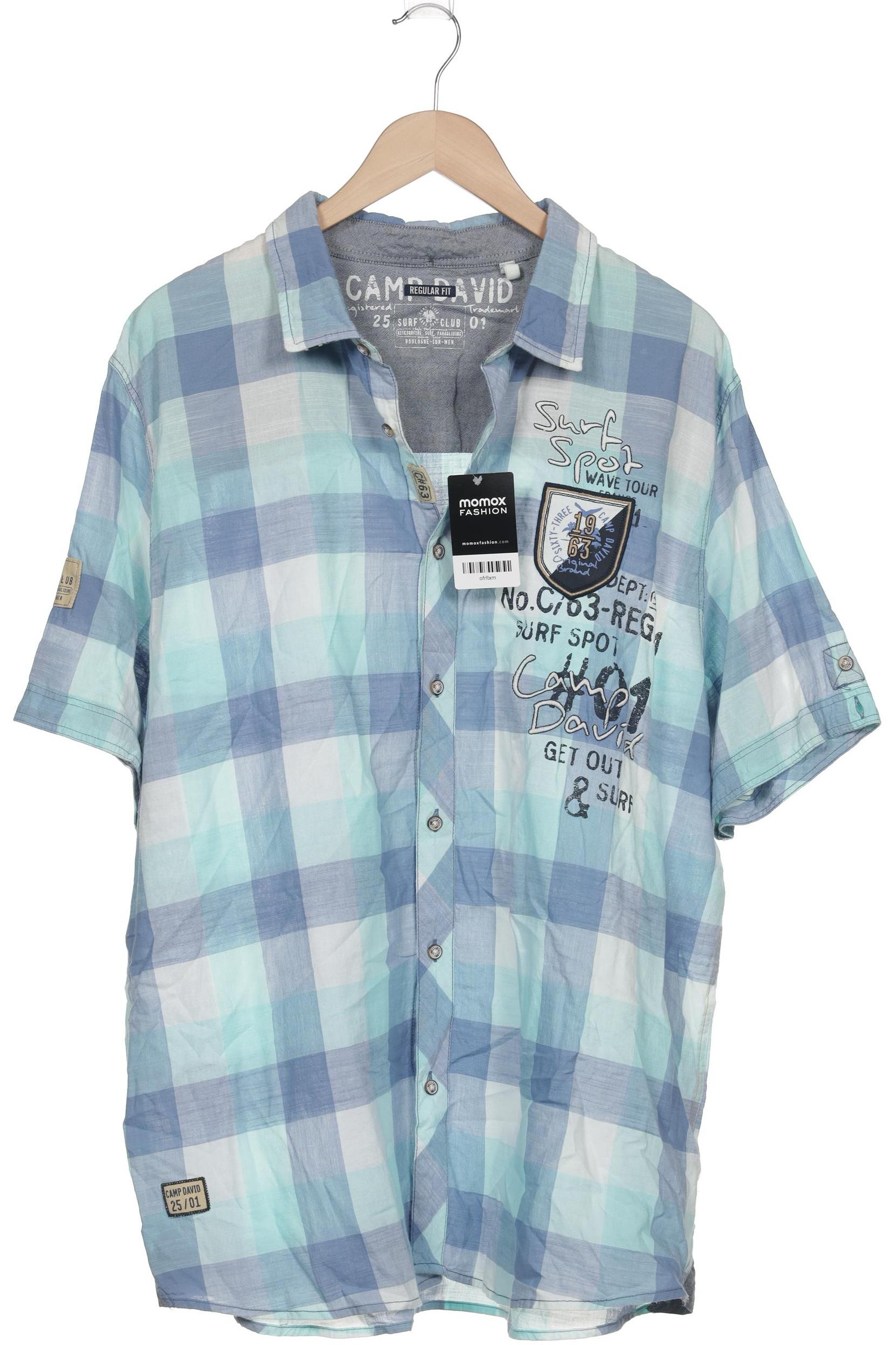 

Camp David Herren Hemd, blau, Gr. 56