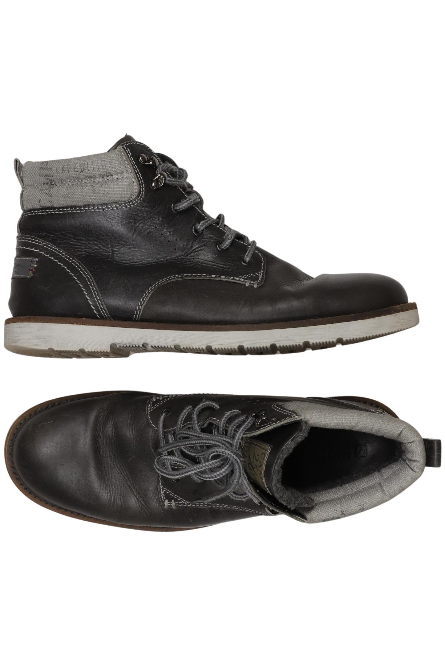 Thumbnail - Camp David Herren Stiefel, grau, Gr. 45