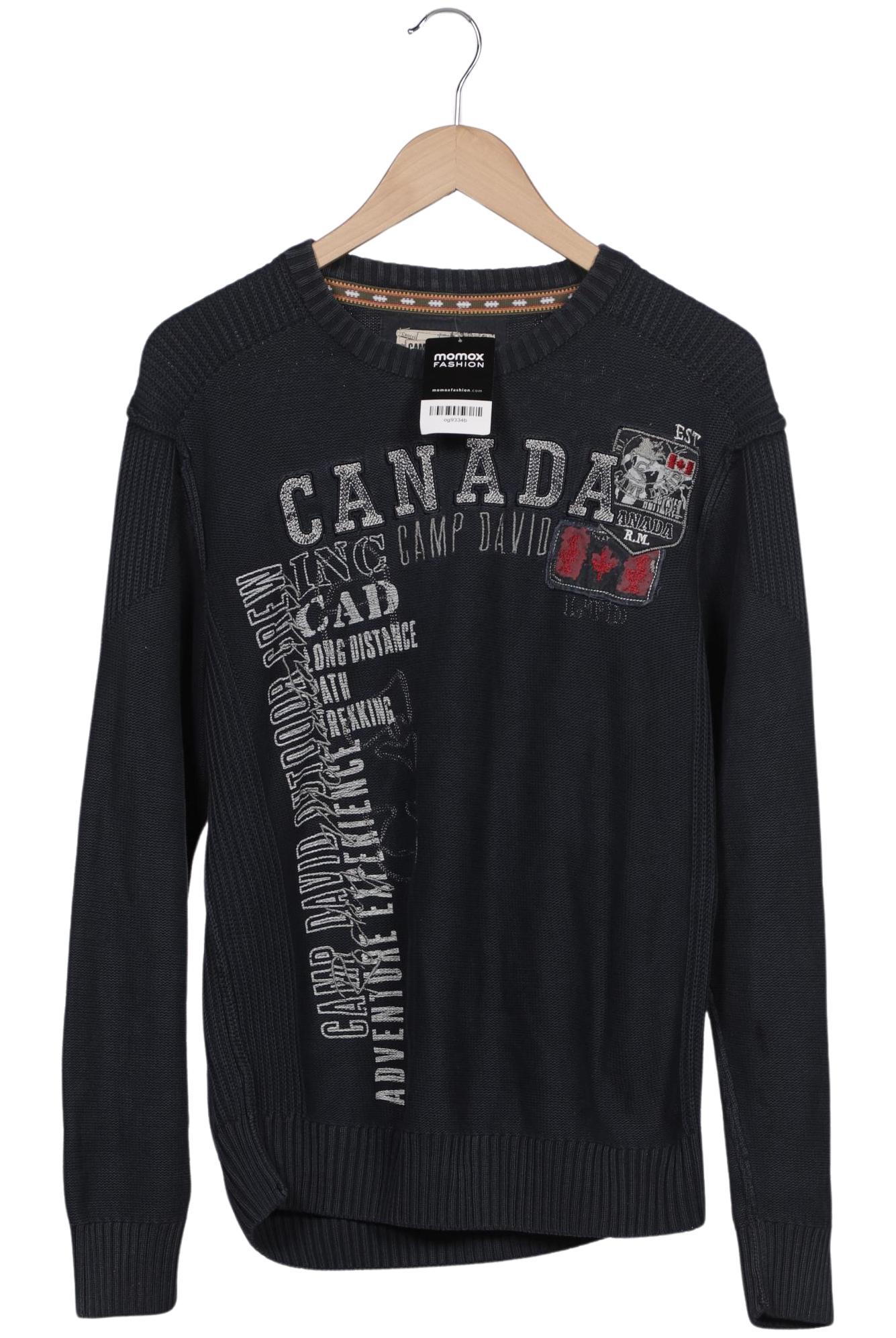 

Camp David Herren Pullover, marineblau, Gr. 48