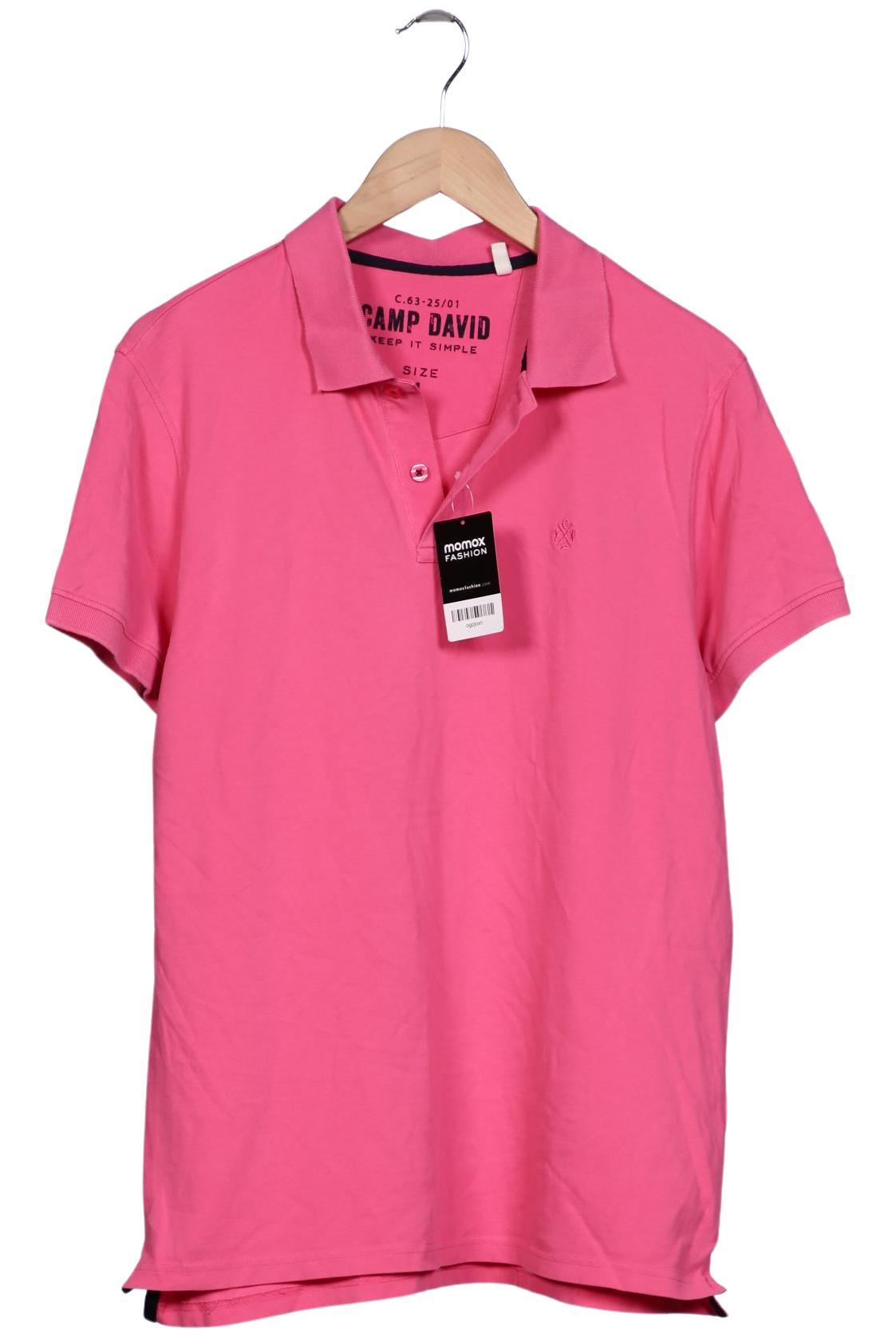 

Camp David Herren Poloshirt, pink, Gr. 52