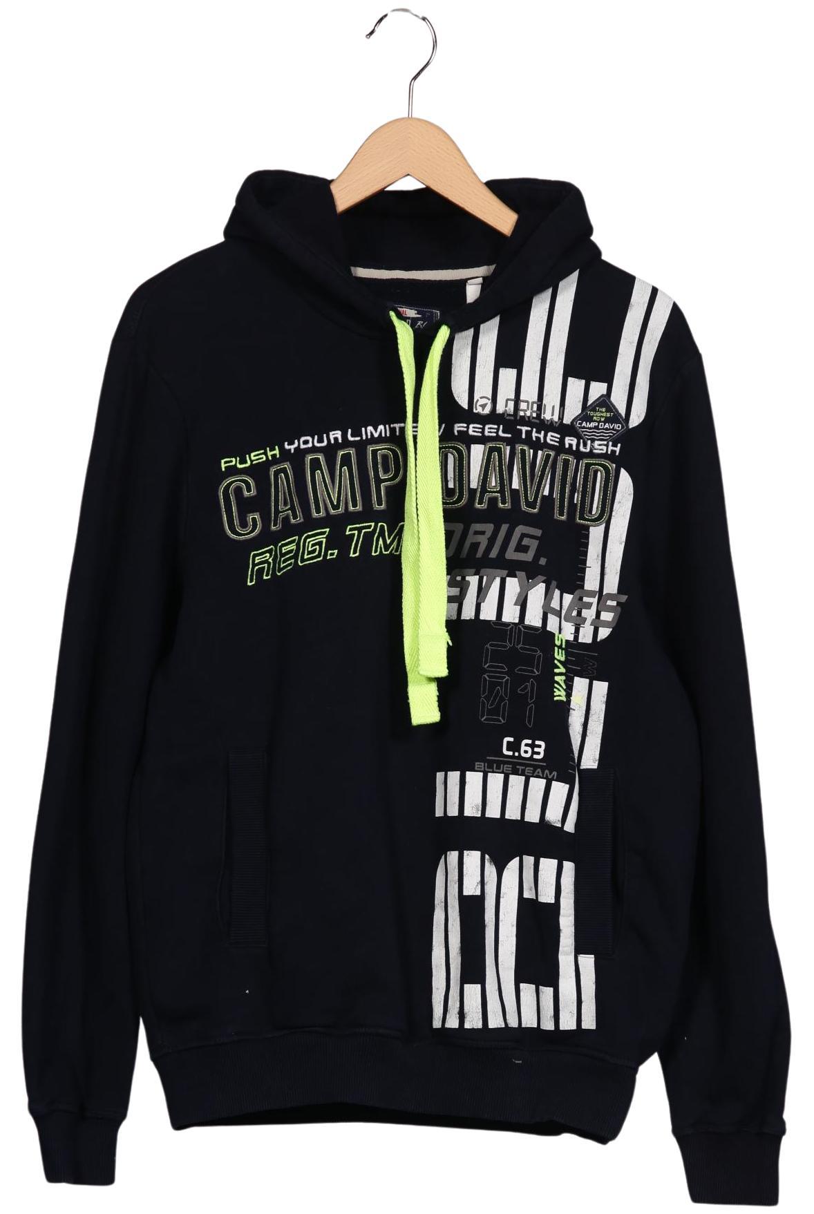 

Camp David Herren Kapuzenpullover, marineblau, Gr. 52