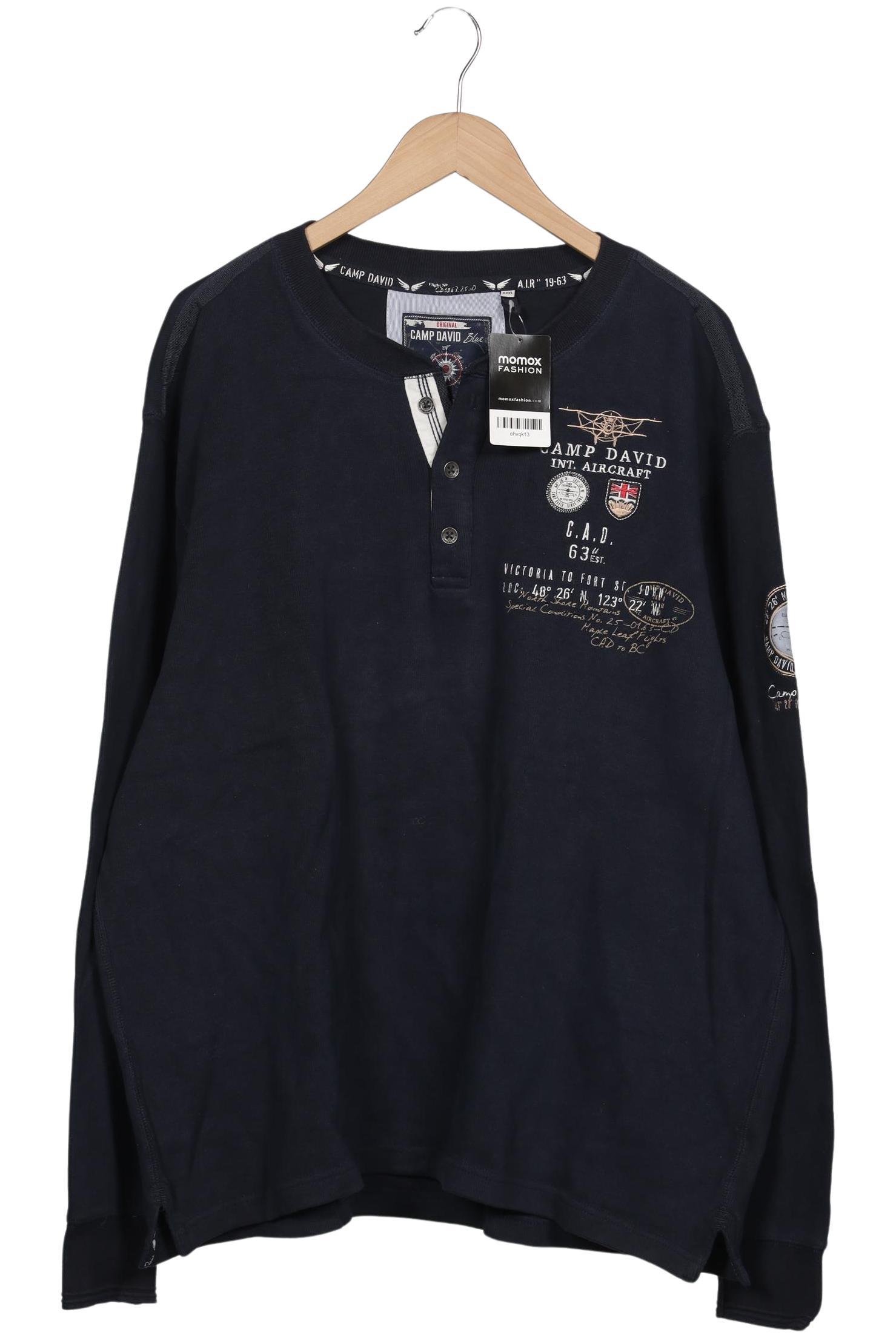 

Camp David Herren Sweatshirt, marineblau, Gr. 58