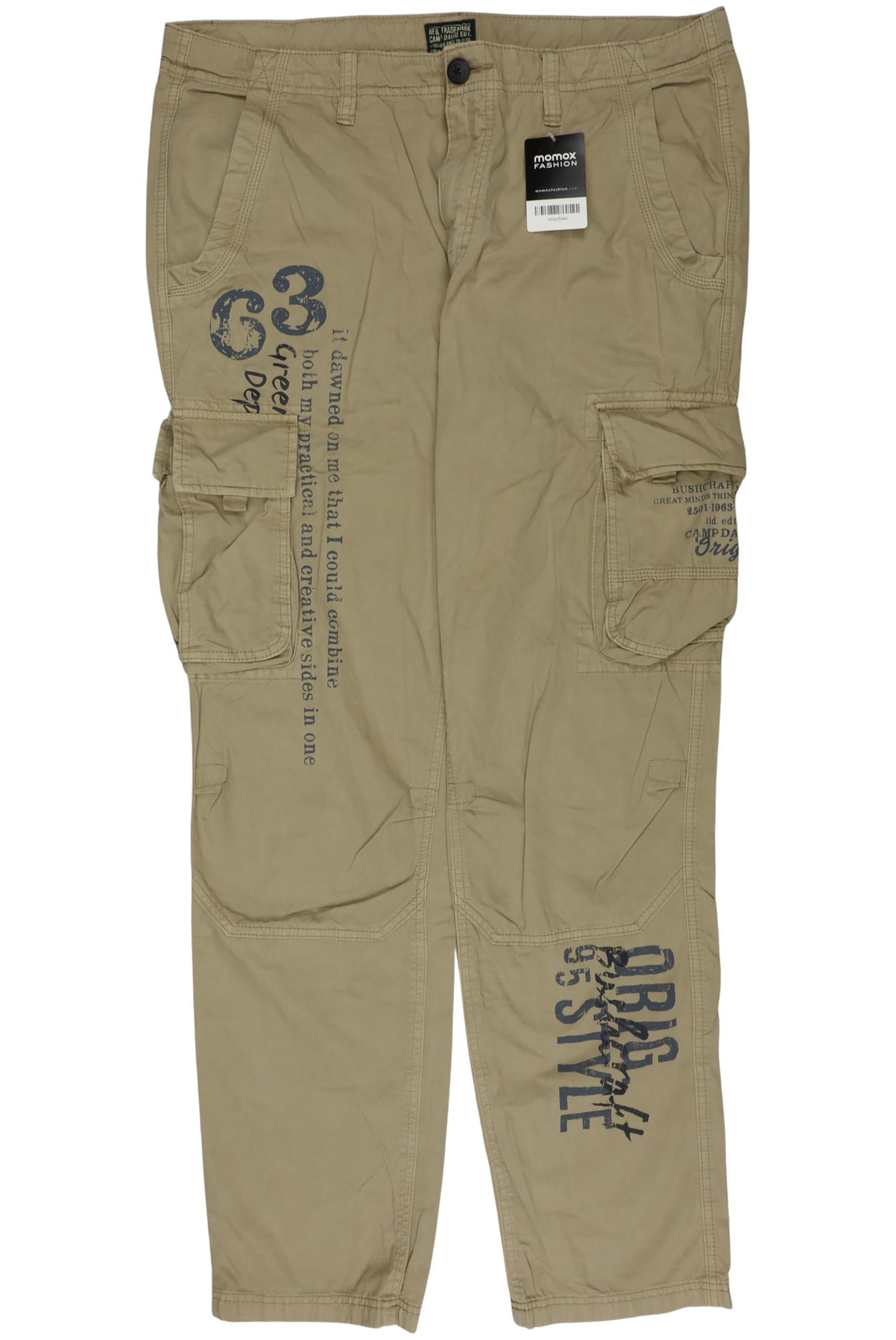 

Camp David Herren Stoffhose, beige, Gr. 38