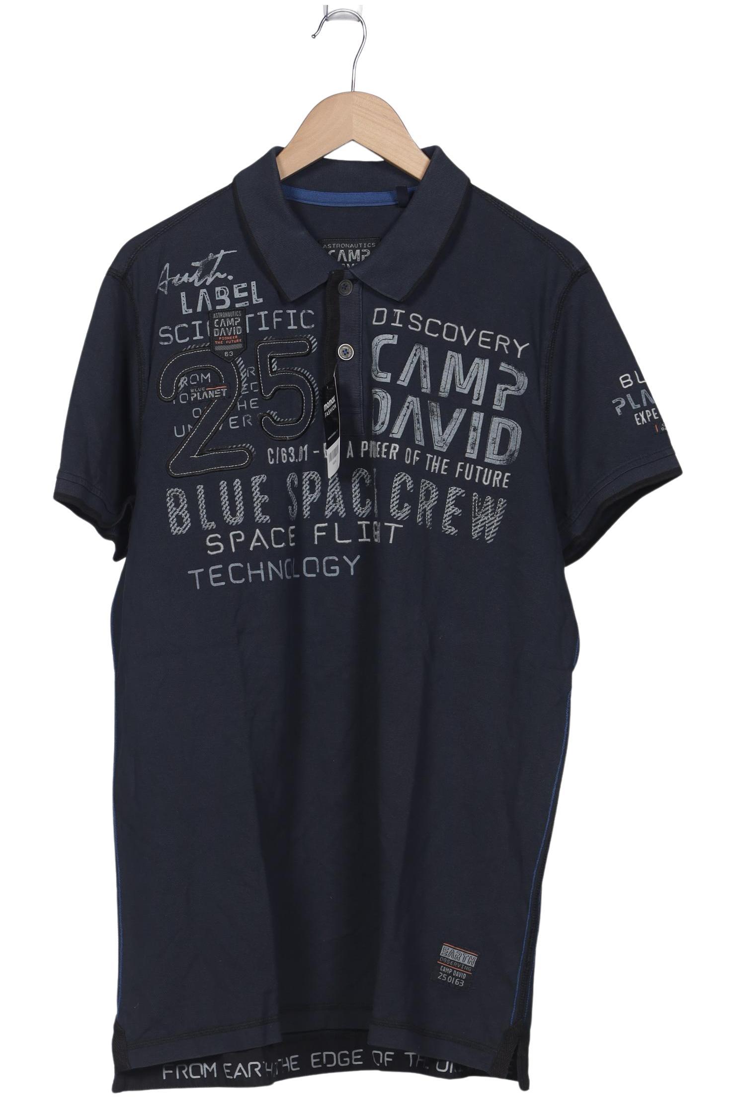 

Camp David Herren Poloshirt, marineblau, Gr. 56