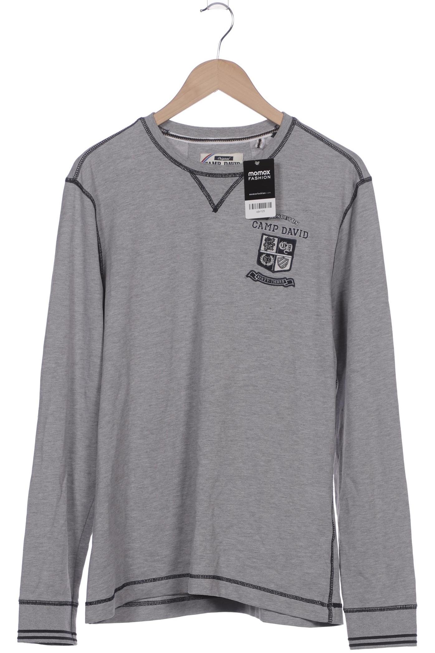 

Camp David Herren Sweatshirt, grau, Gr. 52