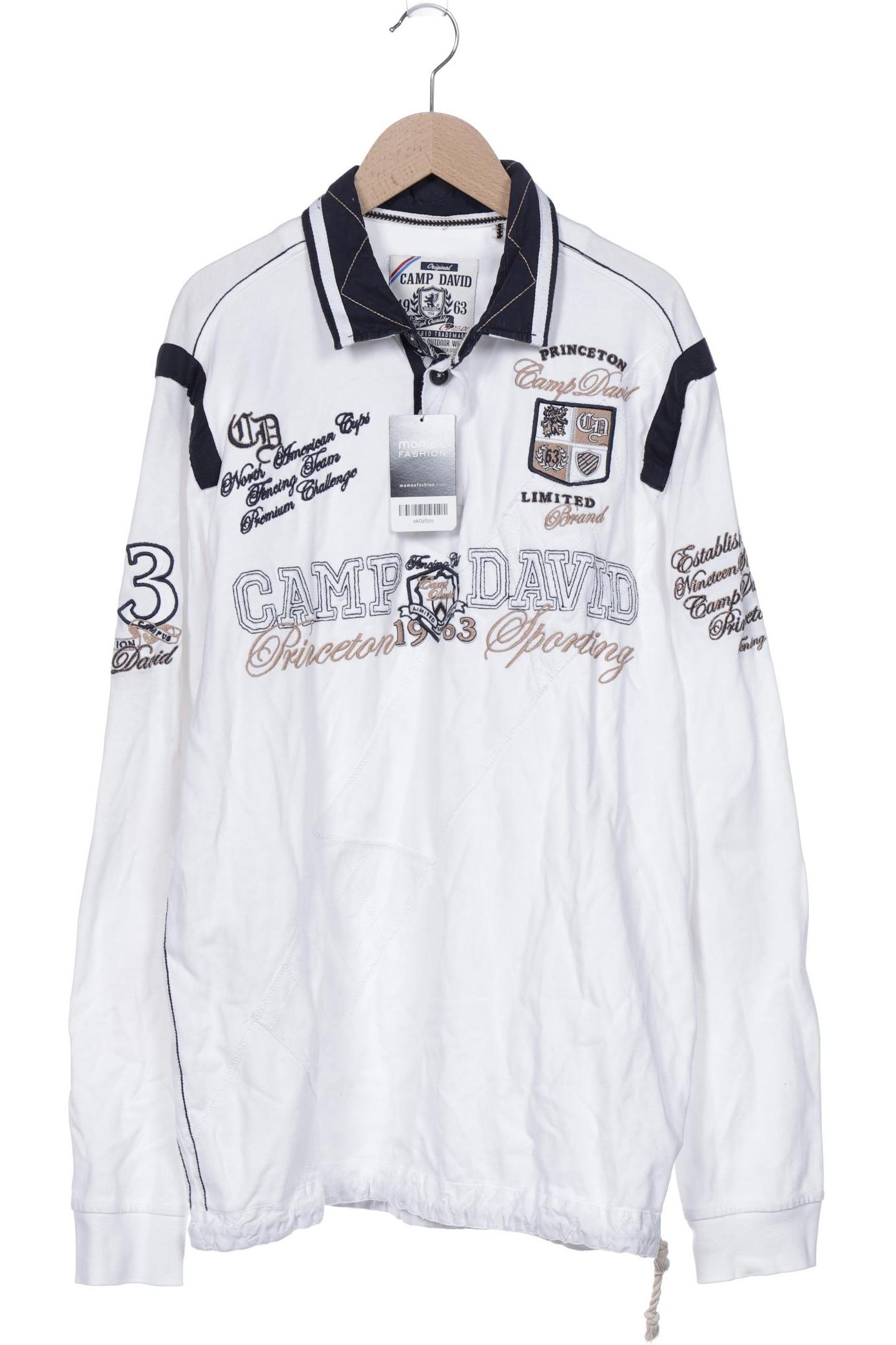 

Camp David Herren Poloshirt, weiß, Gr. 54