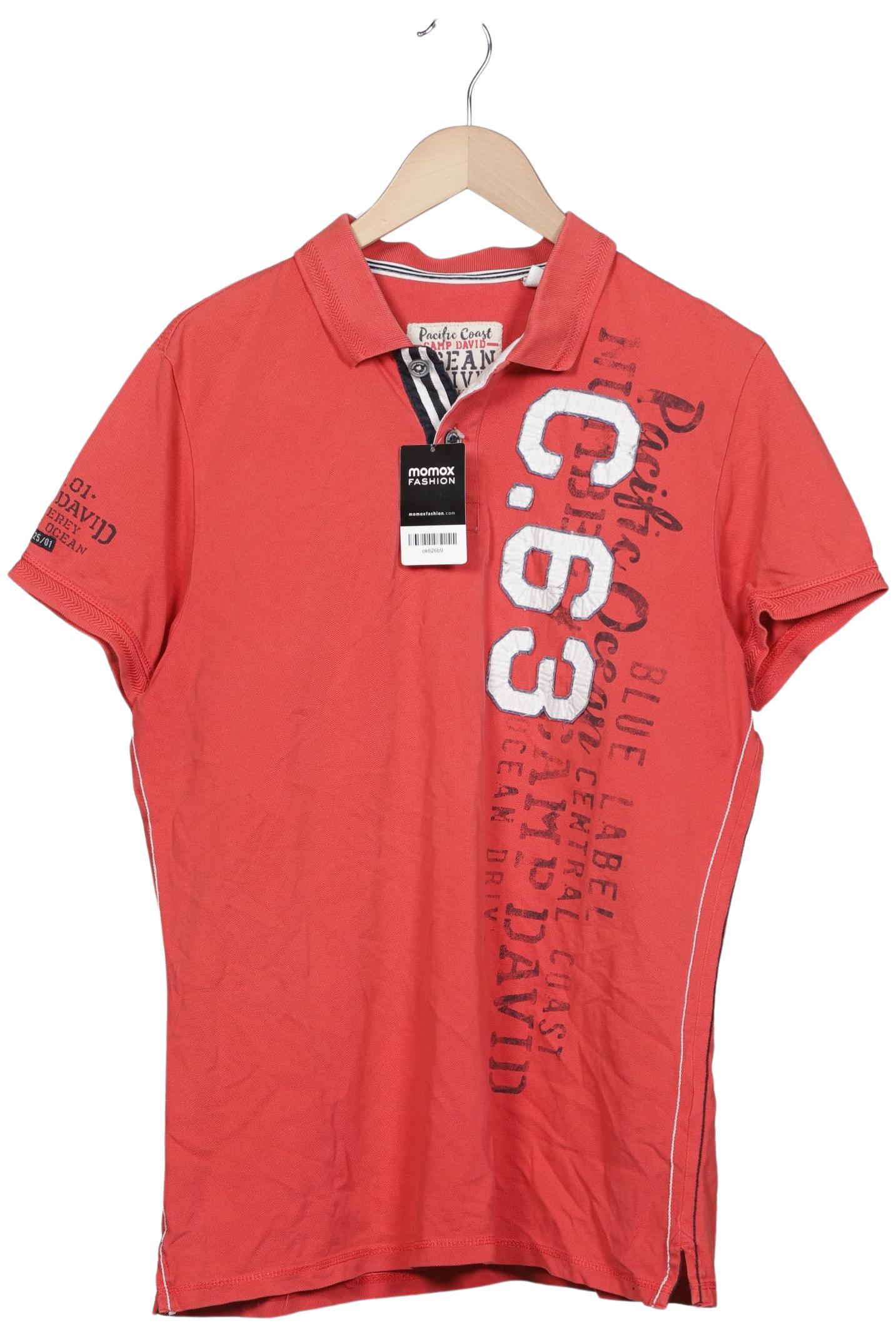 

Camp David Herren Poloshirt, rot, Gr. 52