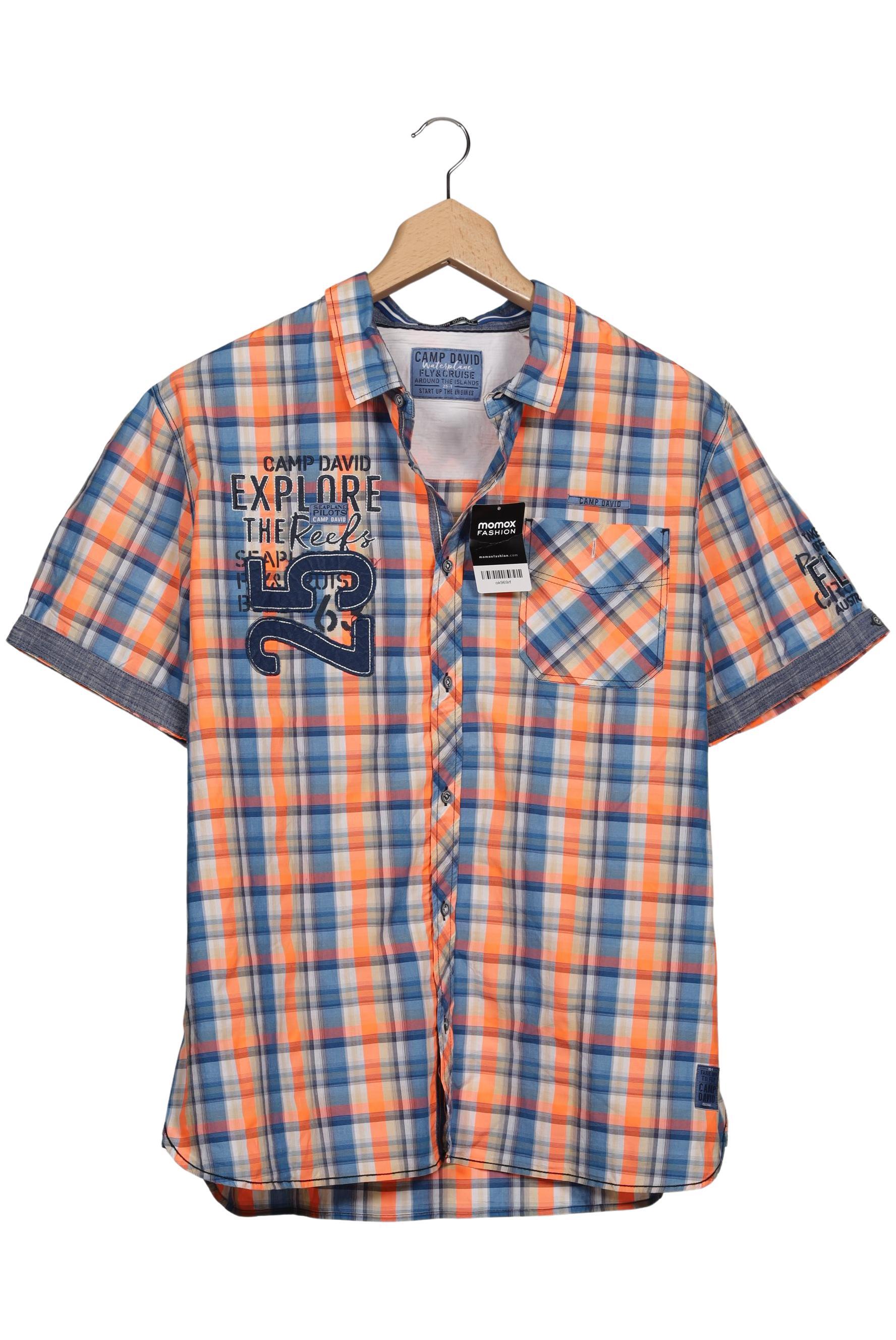 

Camp David Herren Hemd, blau, Gr. 58