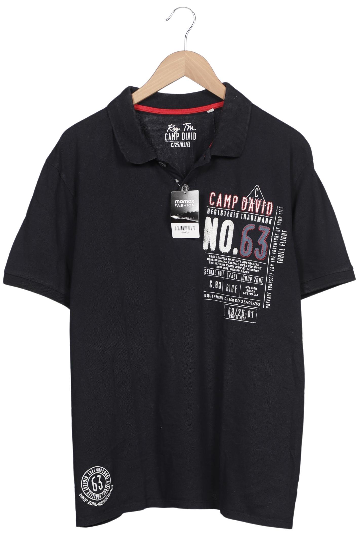 

Camp David Herren Poloshirt, marineblau, Gr. 58