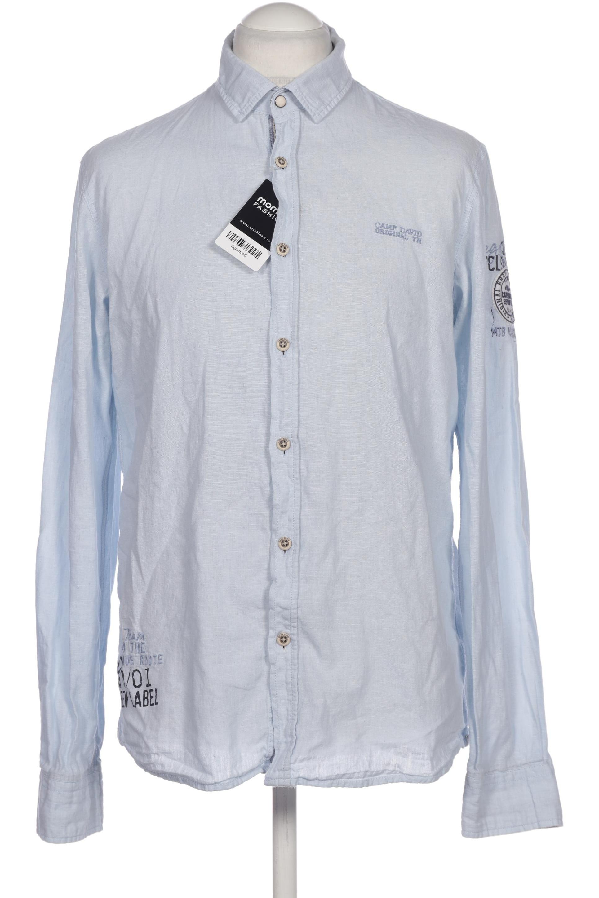 

Camp David Herren Hemd, hellblau, Gr. 46