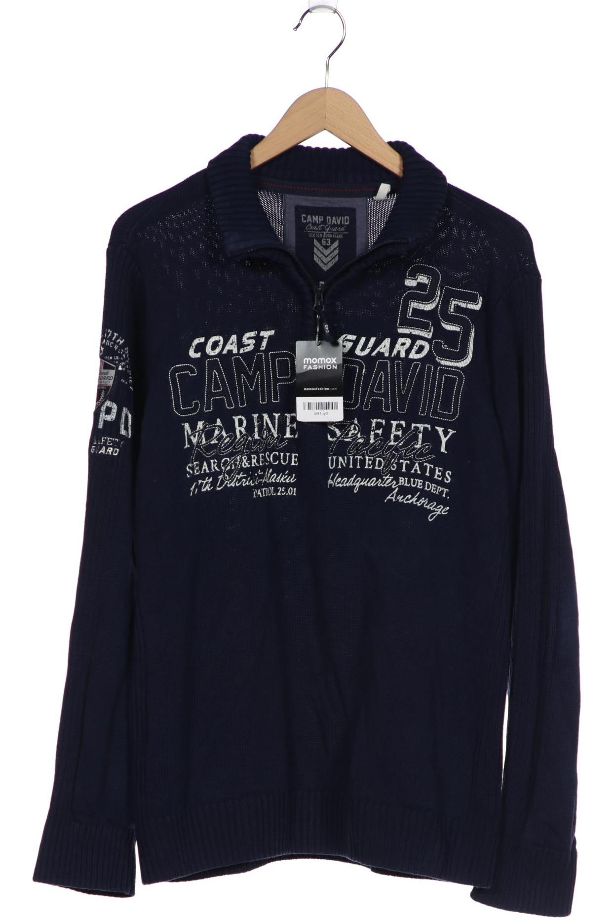

Camp David Herren Pullover, marineblau