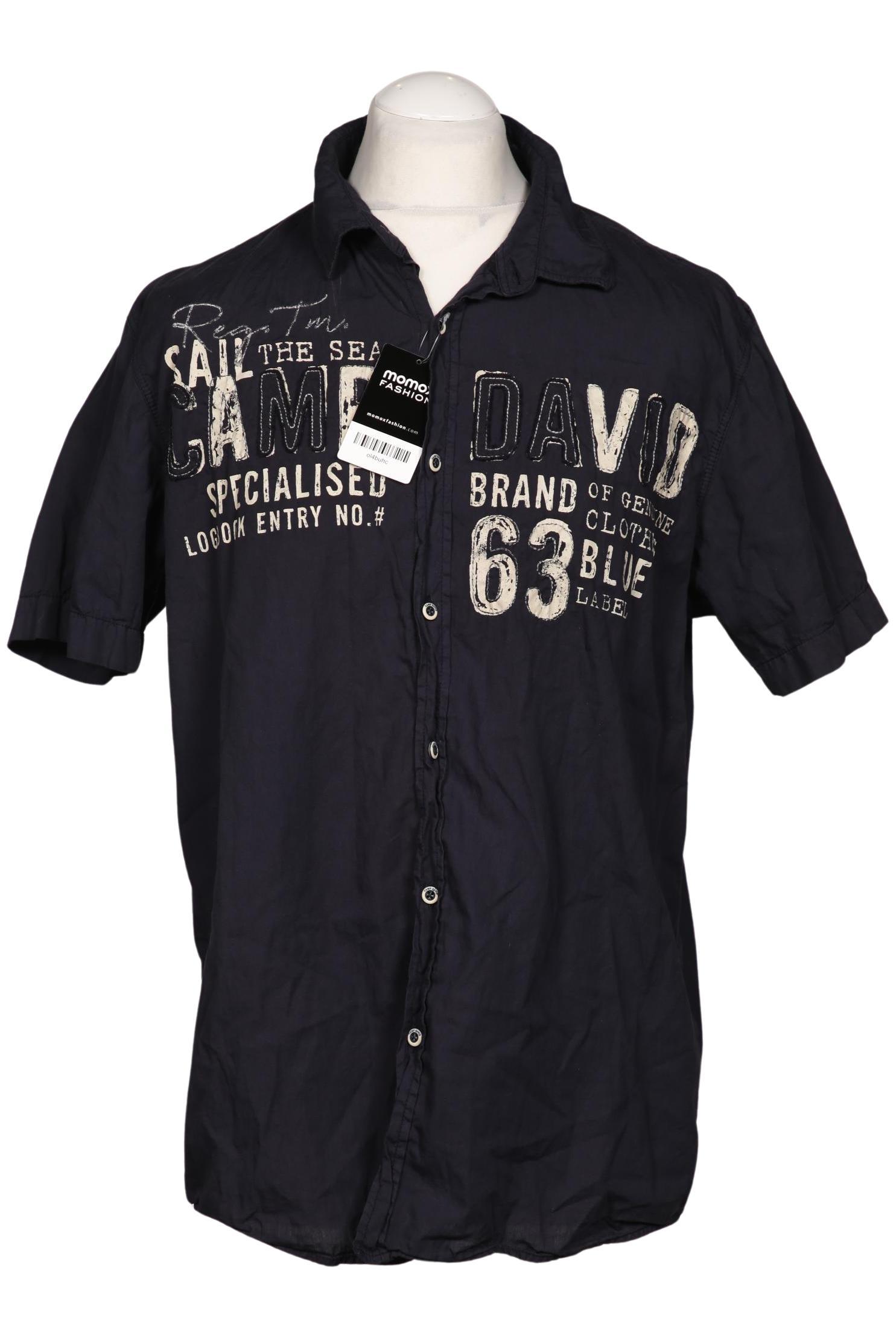 

Camp David Herren Hemd, marineblau, Gr. 52