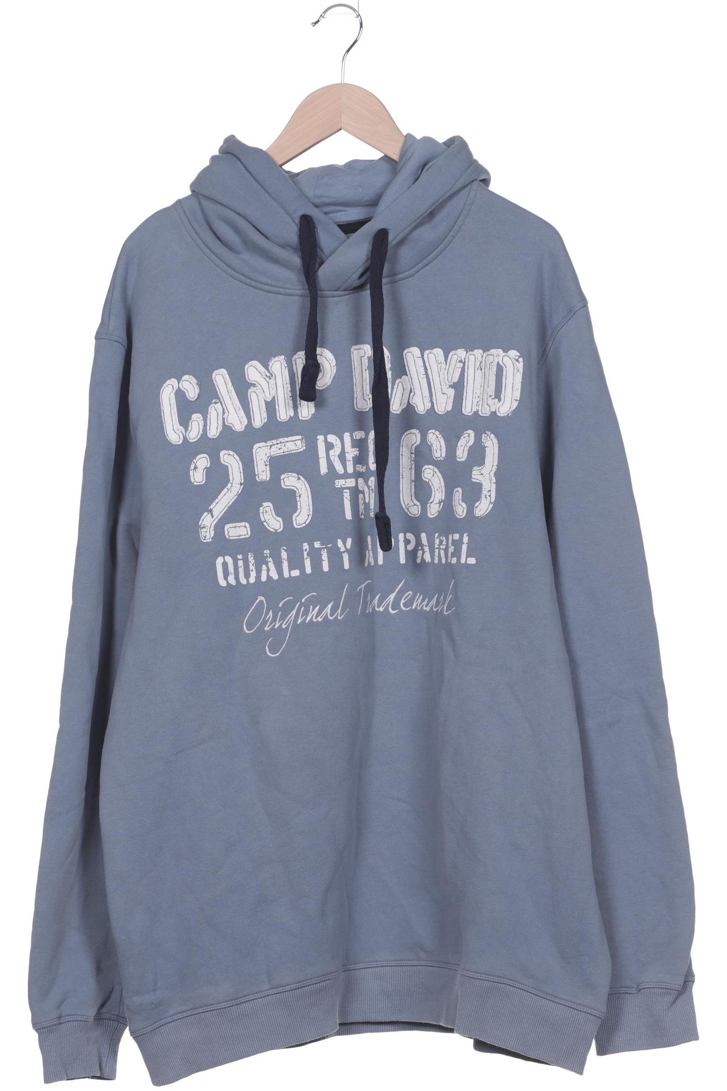 

Camp David Herren Kapuzenpullover, hellblau, Gr. 58