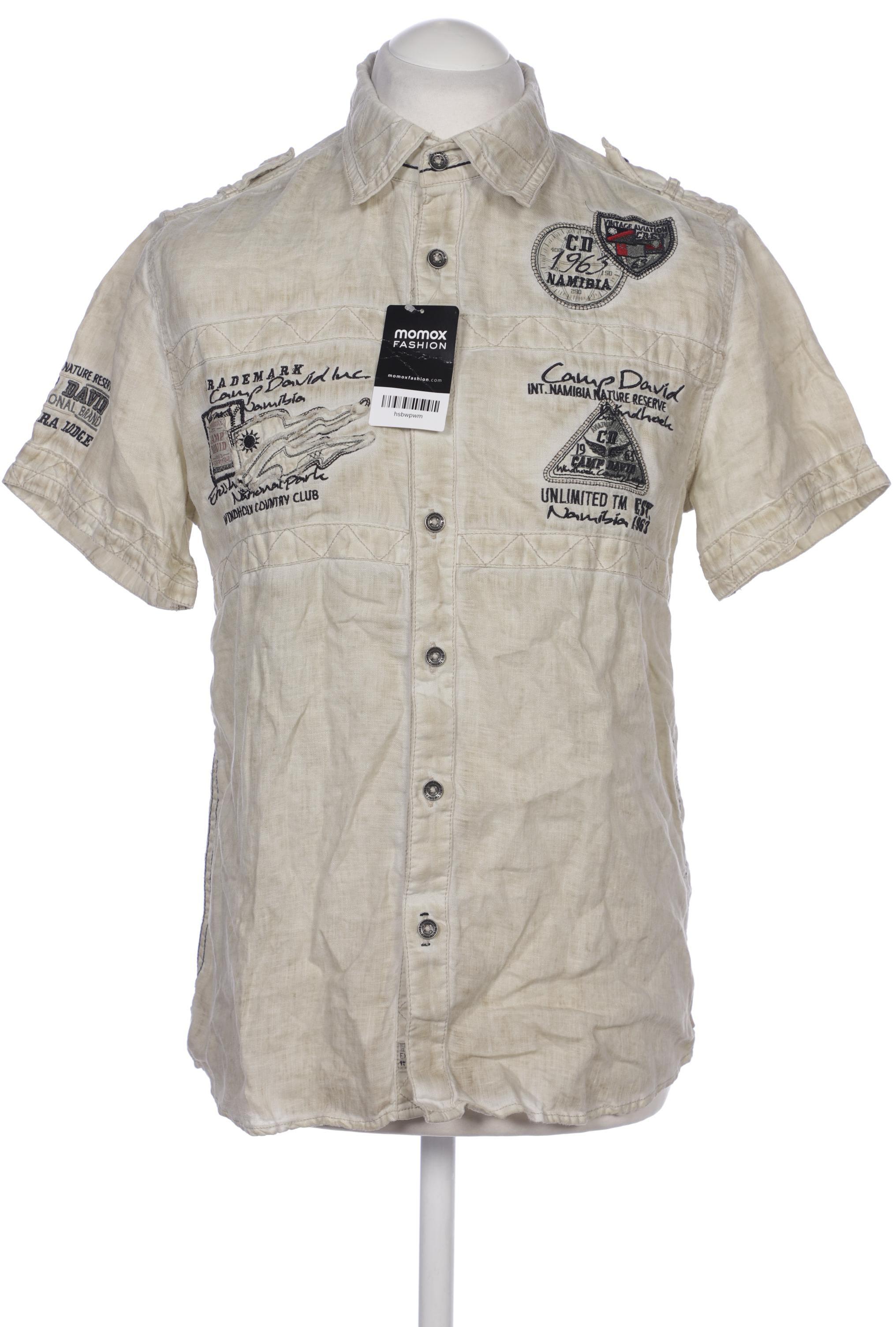 

Camp David Herren Hemd, beige, Gr. 46