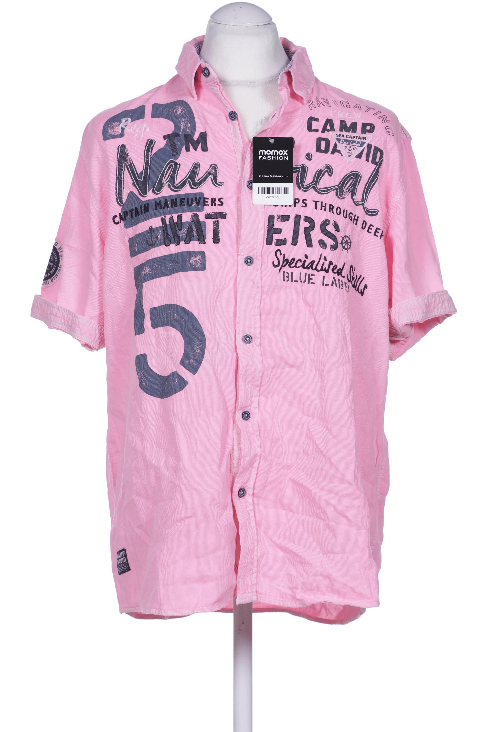 

Camp David Herren Hemd, pink