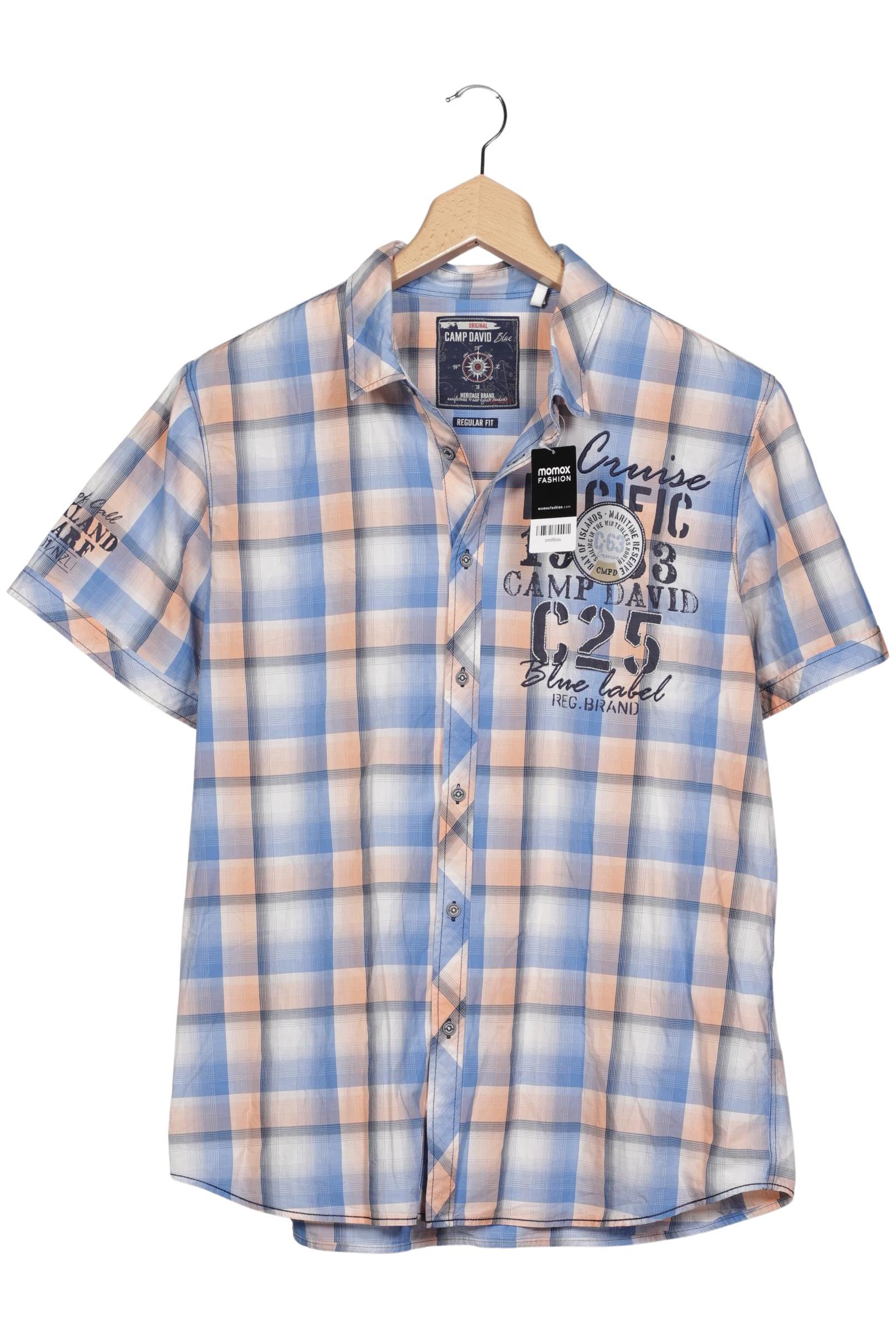 

Camp David Herren Hemd, blau, Gr. 56