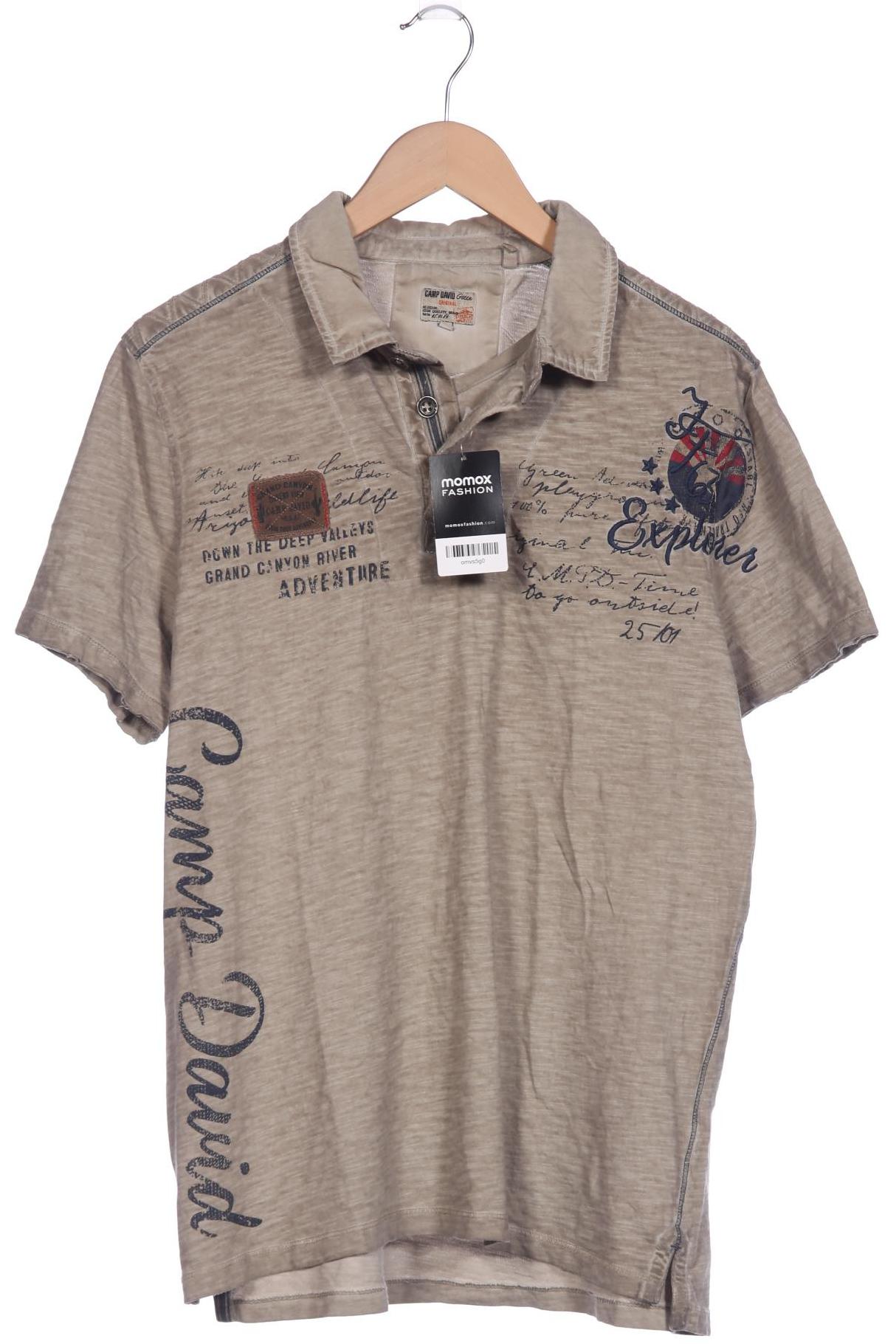 

Camp David Herren Poloshirt, braun, Gr. 54