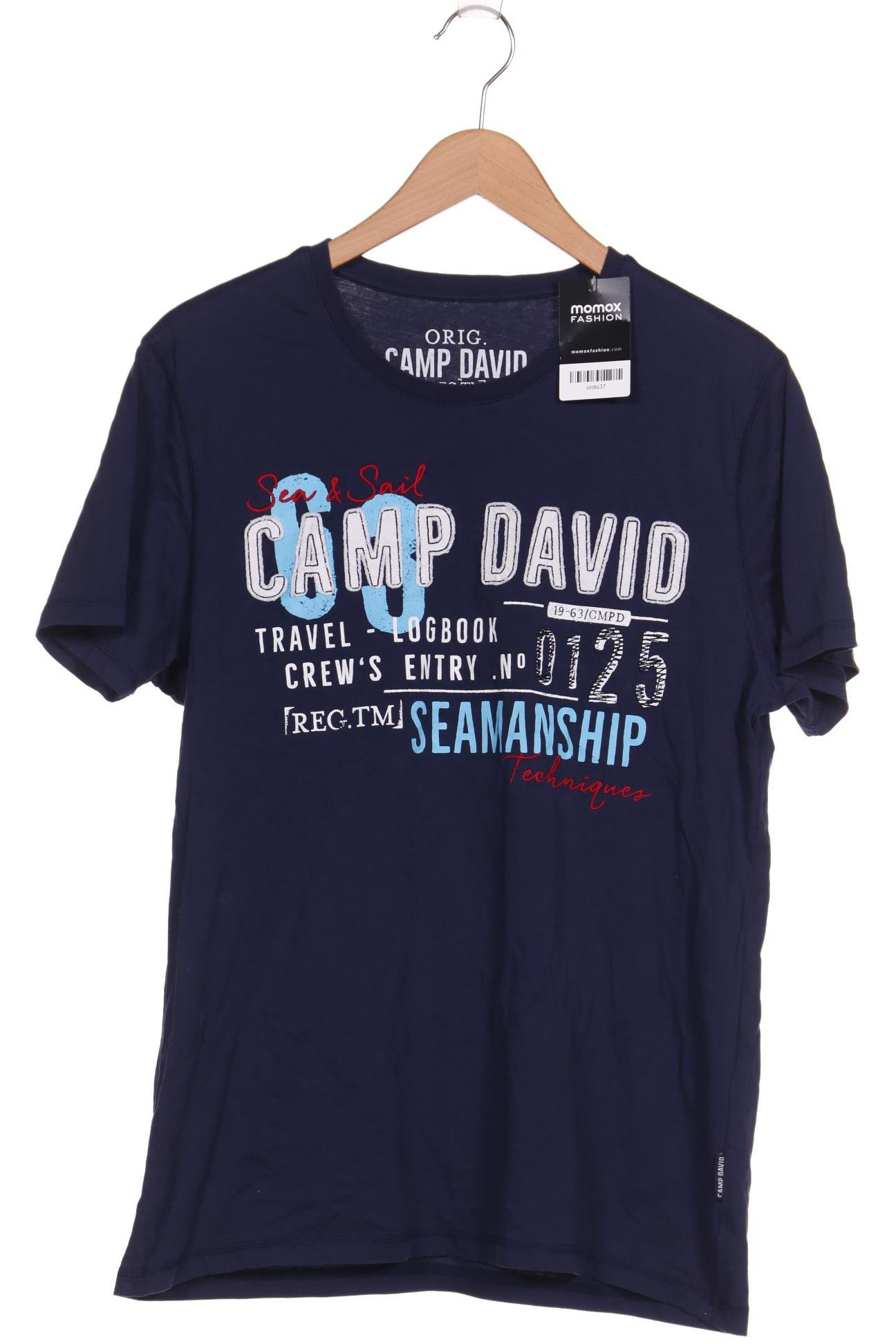 

Camp David Herren T-Shirt, marineblau