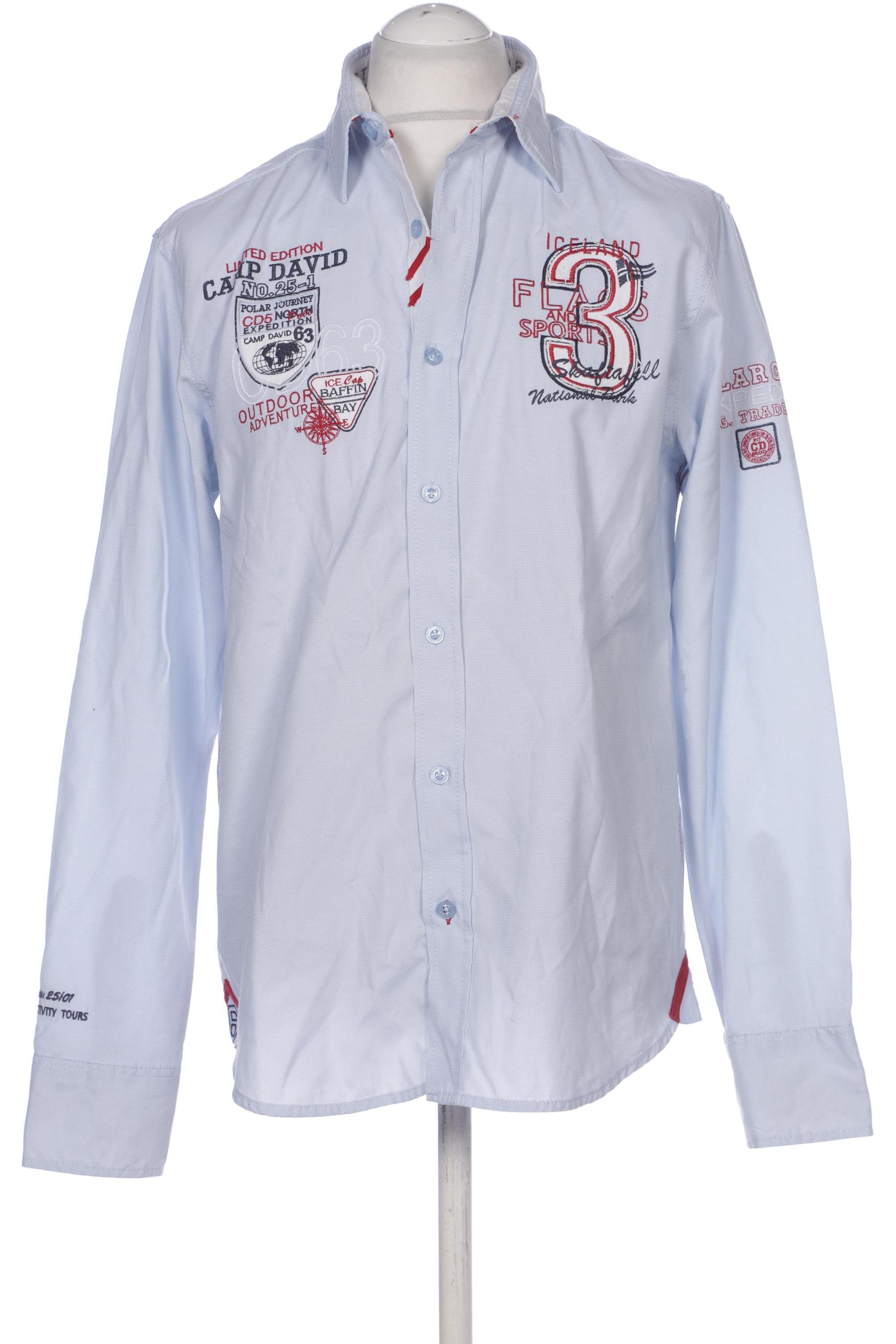 

Camp David Herren Hemd, hellblau, Gr. 52