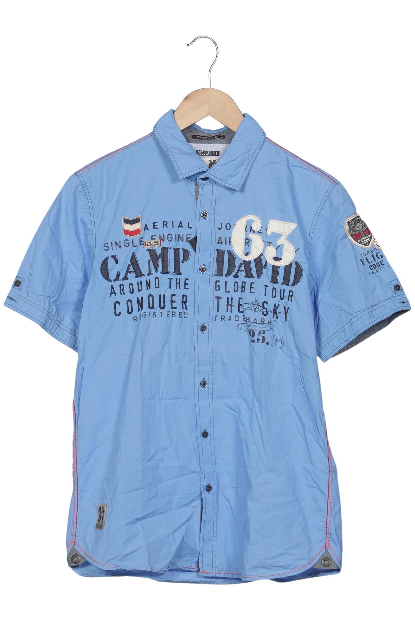 

Camp David Herren Hemd, hellblau, Gr. 46