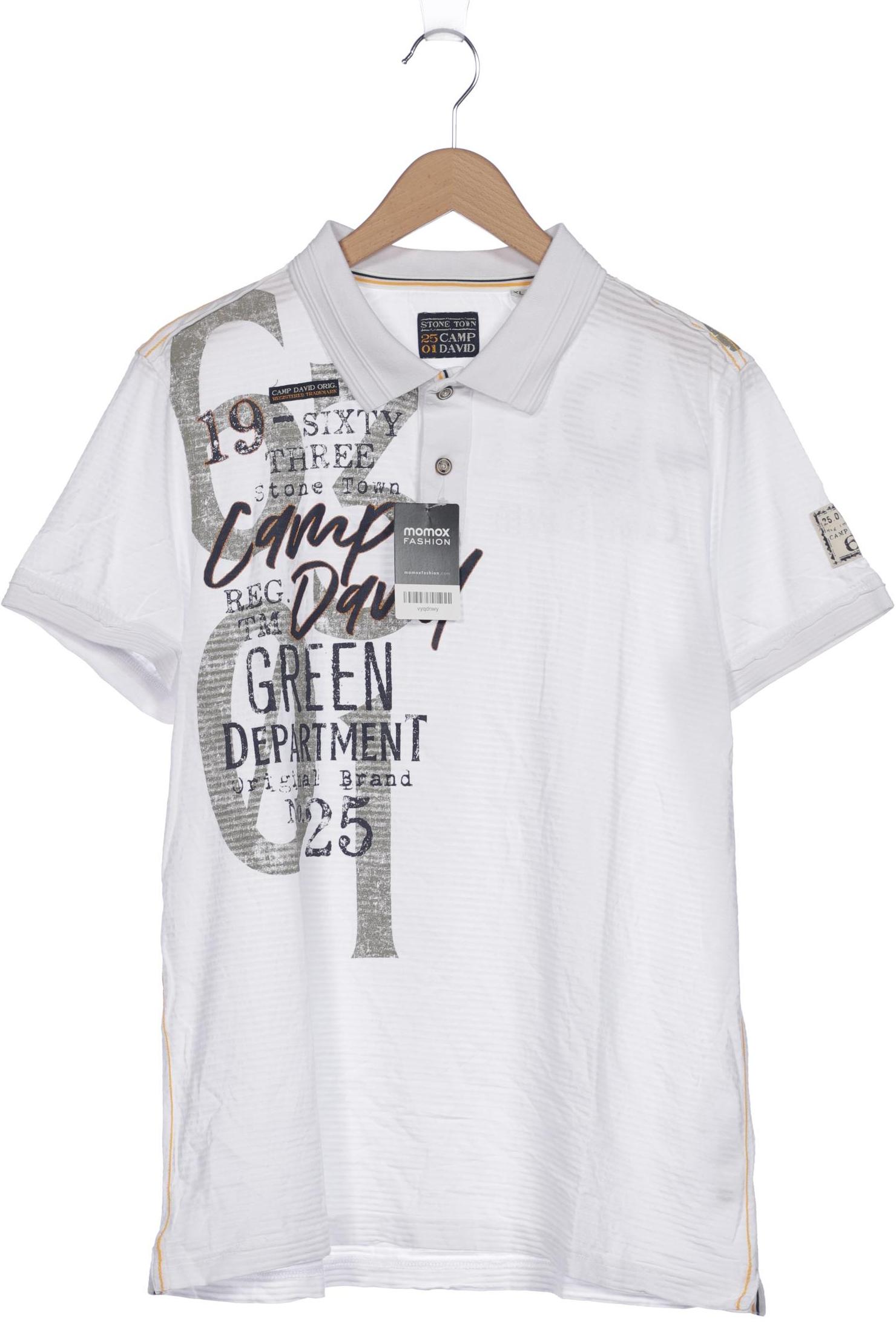 

Camp David Herren Poloshirt, weiß, Gr. 54