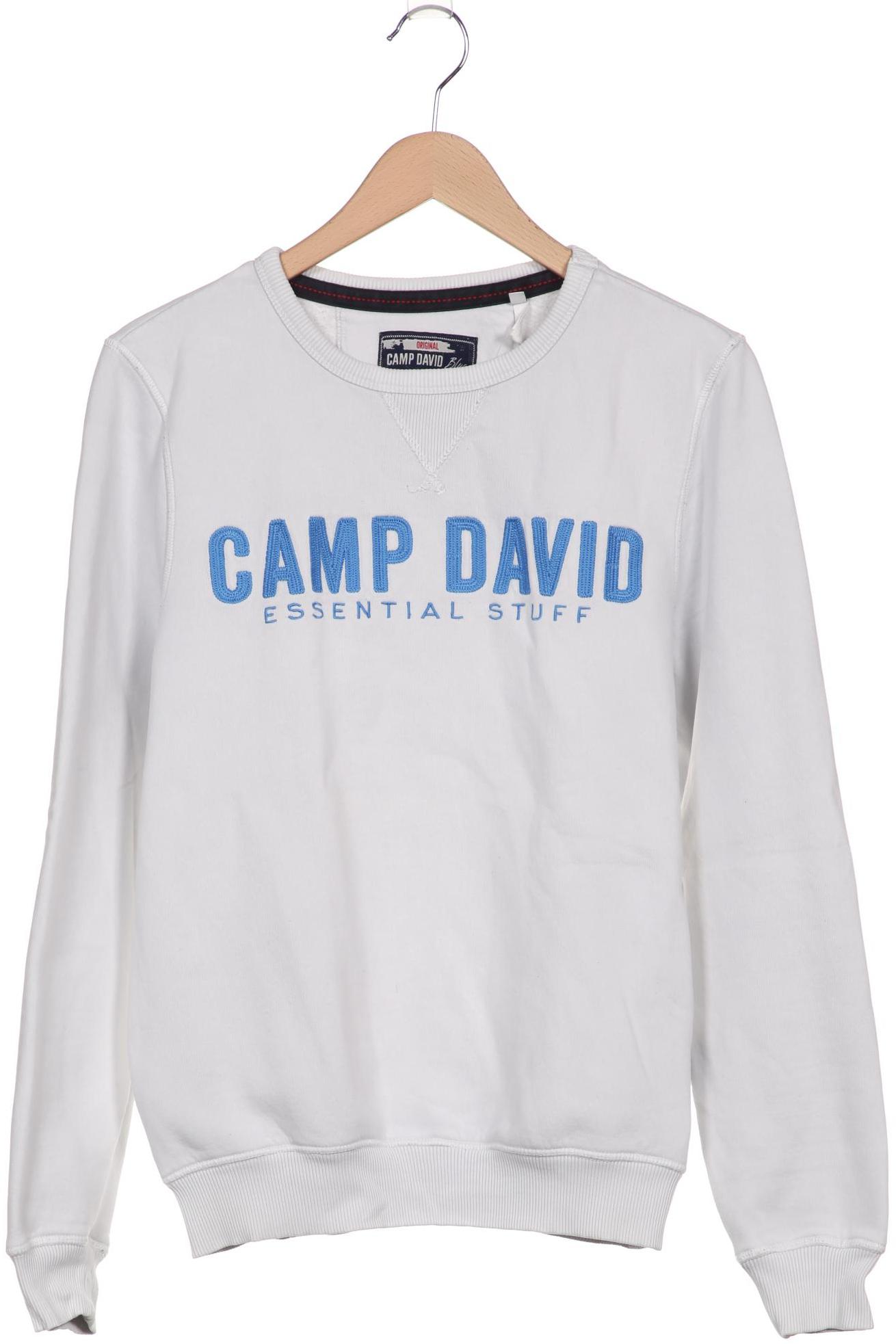 

Camp David Herren Sweatshirt, weiß
