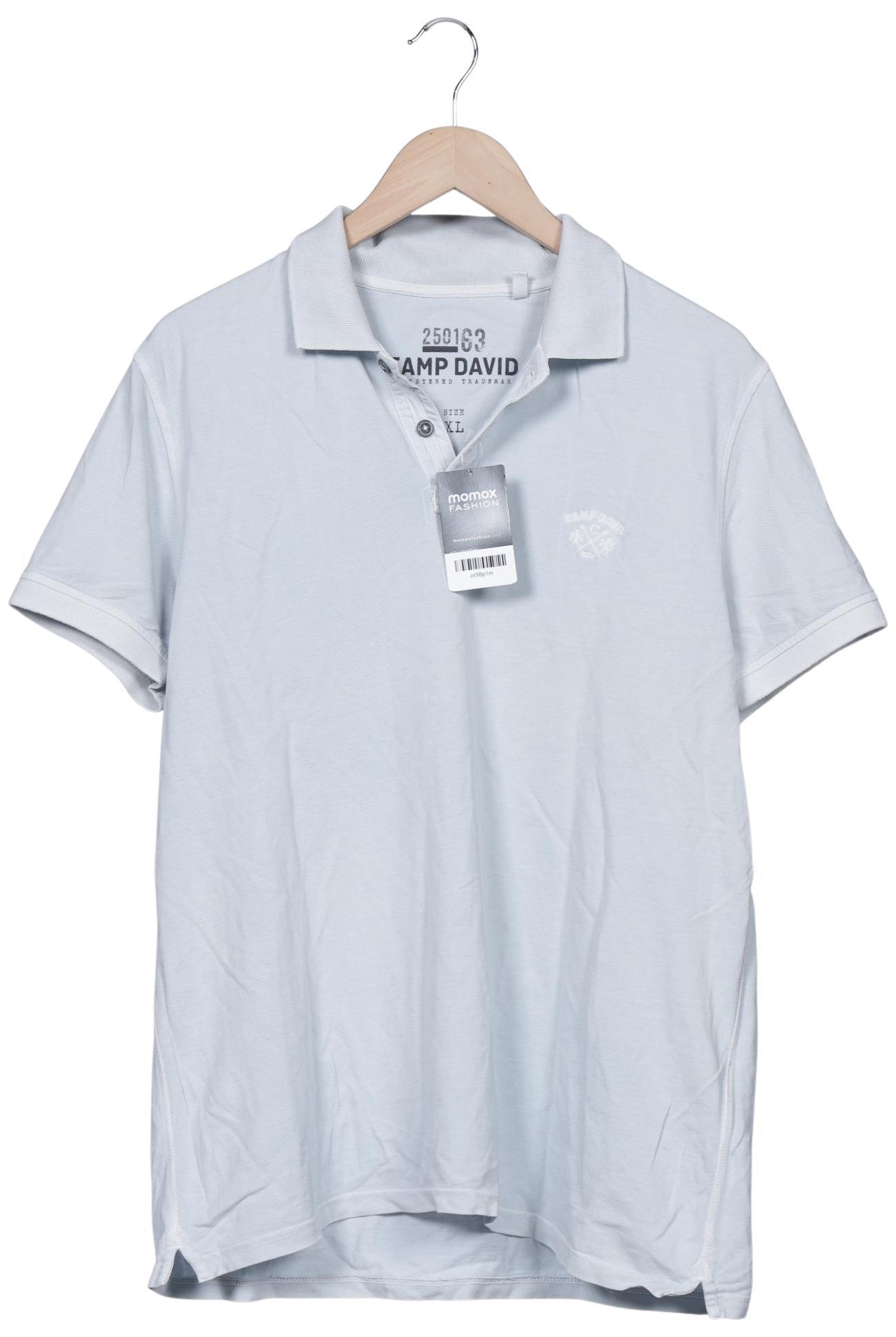 

Camp David Herren Poloshirt, hellblau, Gr. 54
