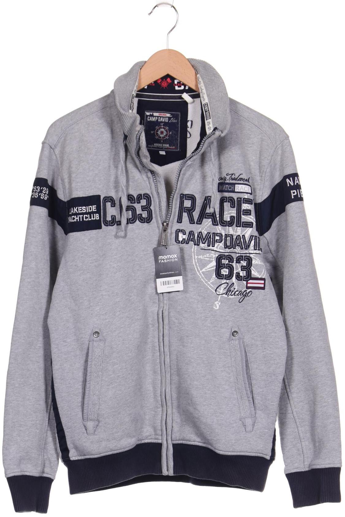 

Camp David Herren Sweatshirt, grau