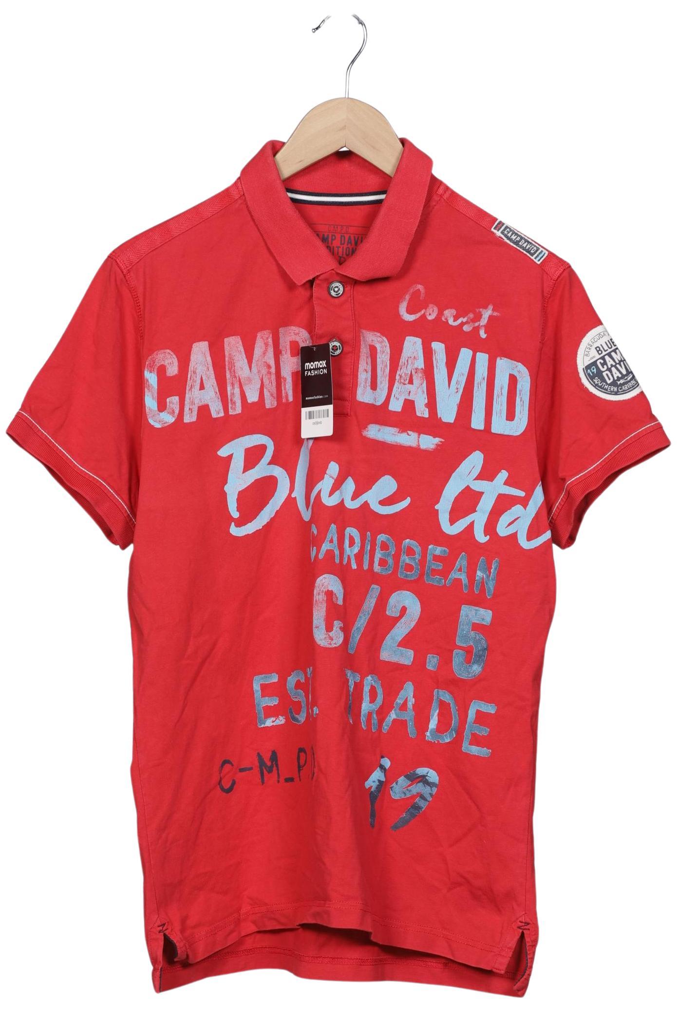 

Camp David Herren Poloshirt, rot, Gr. 52